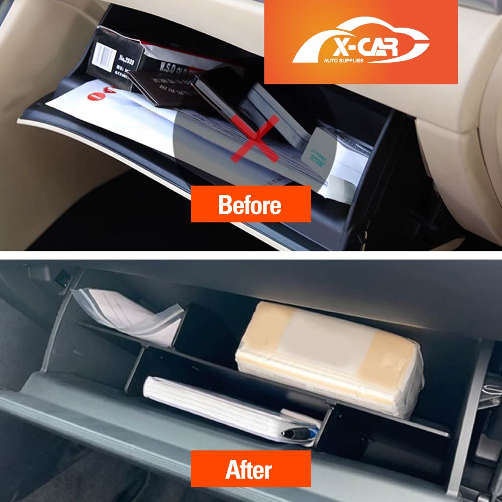 Glove Box Organiser Insert Tray for Toyota Tundra VXKH75L Series 2023-Onwards Car Storage Box Accessories - Image 3