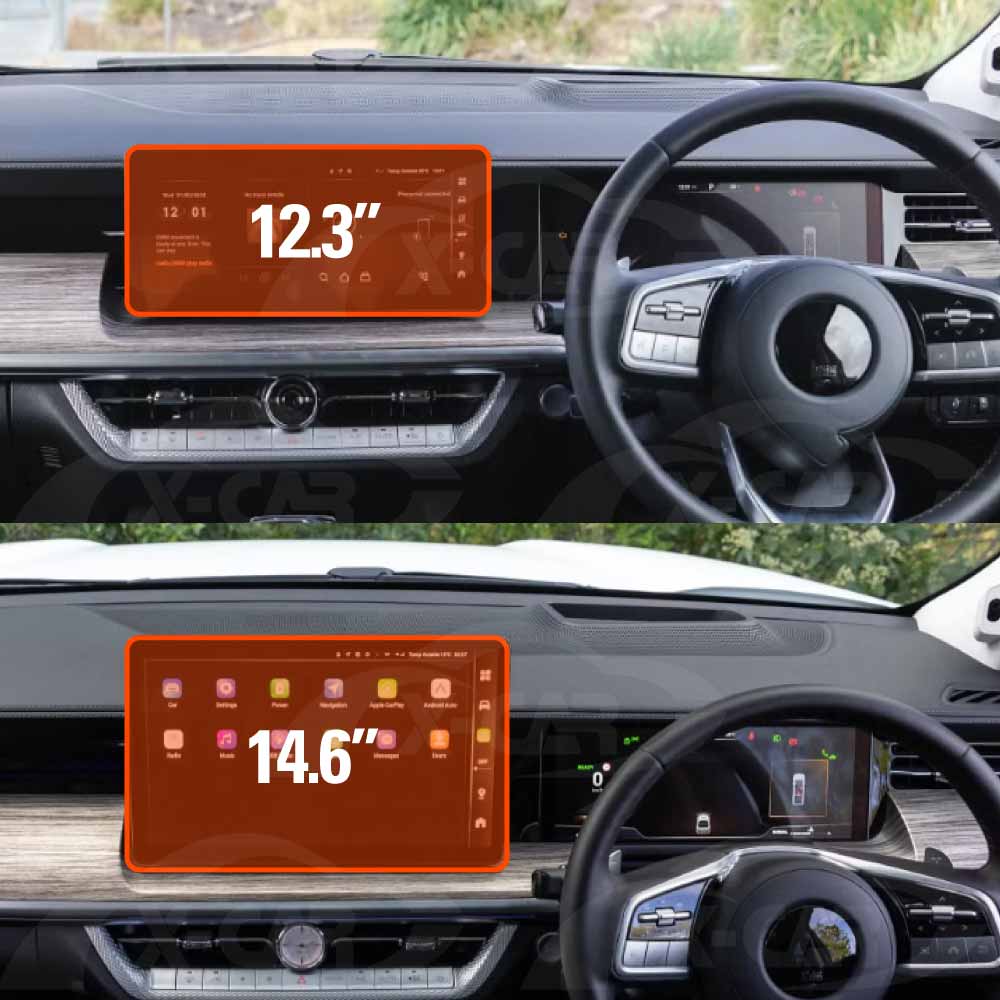 GWM Cannon Alpha 2024-Onwards Tempered Glass Dash Screen Center Console Screen Protector - Image 2