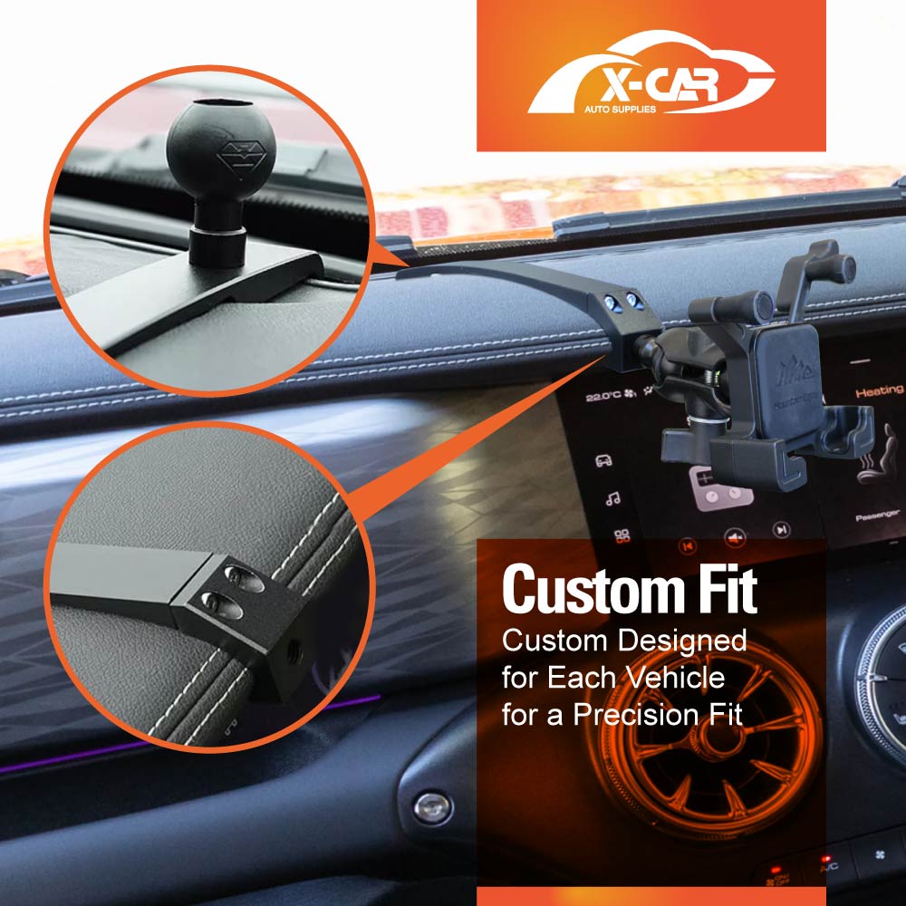GWM Tank 300 2023-Onwards Phone Holder Mount Reinforced Aluminium Alloy Accessories - Image 2