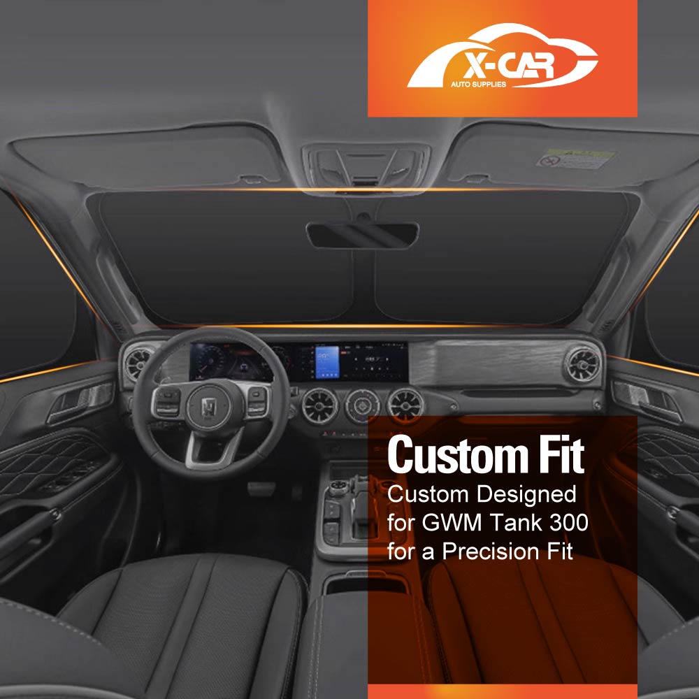 GWM Tank 300 2023-Onwards Window Sunshade Block Cover Parking/Camping Privacy Protection - Image 2
