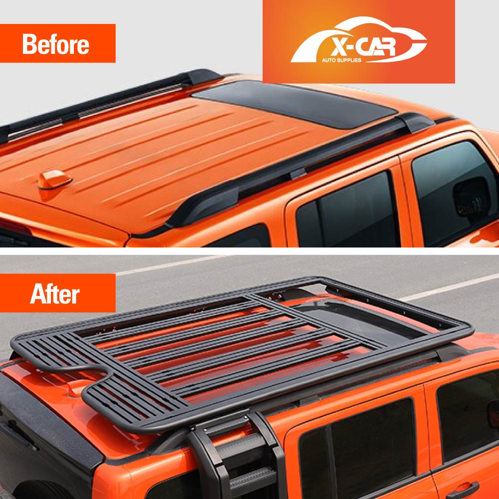GWM Tank 300 2023-Onwards Roof Luggage Rack Net Side Awning Multi-Functional Expansion Platform Aluminum Alloy - Image 3