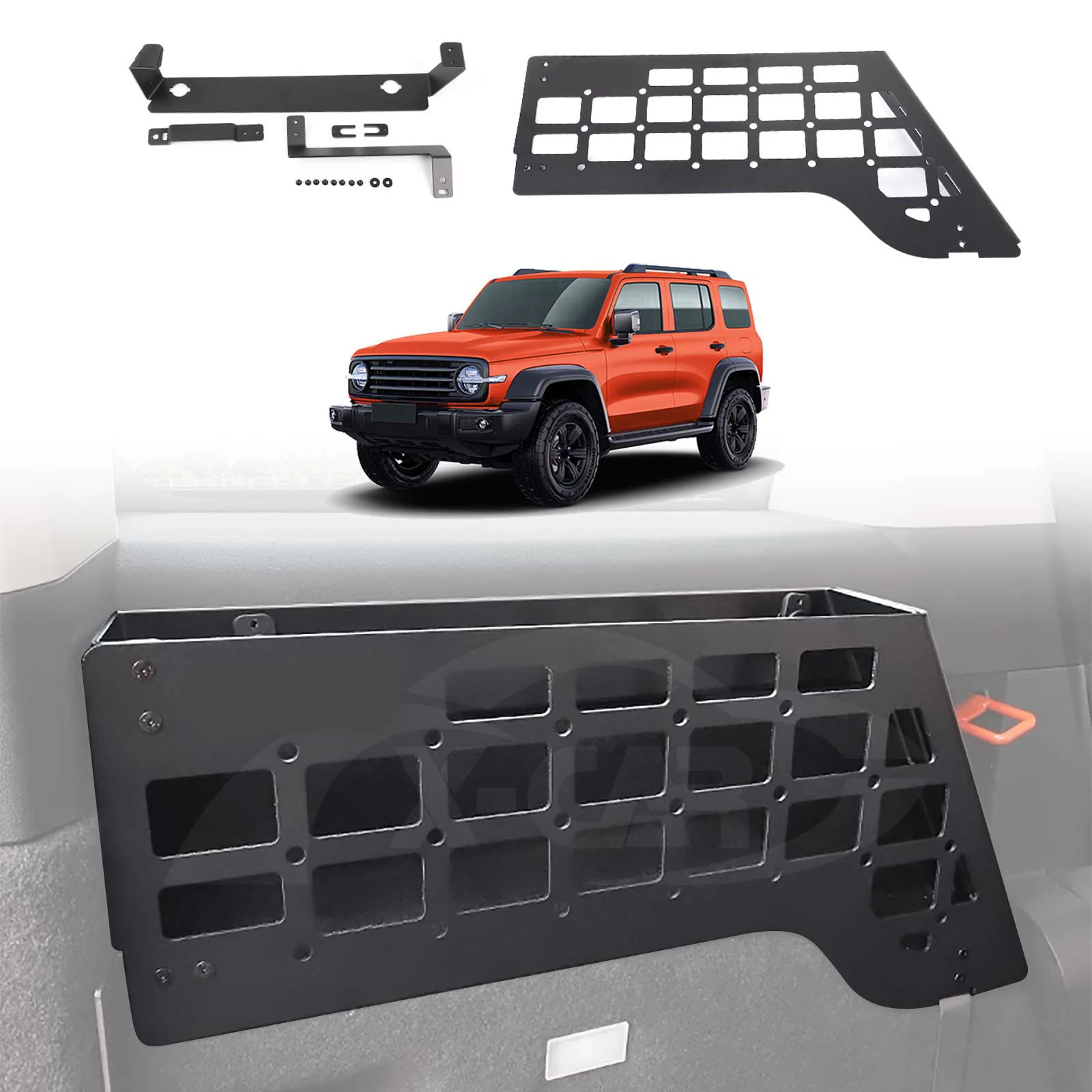 GWM Tank 300 2023-Onwards Trunk Storage Rack Boot Side Shelves Shelf Organiser Accessories - Image 11