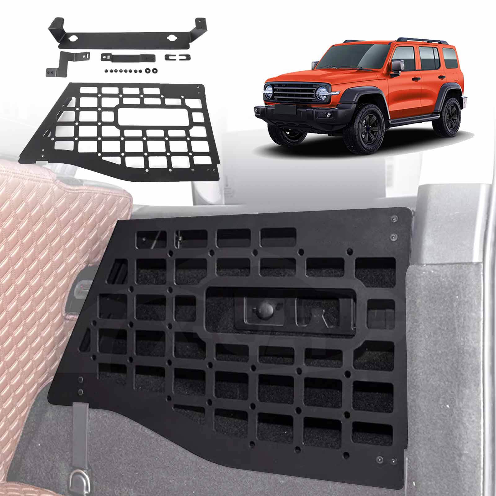GWM Tank 300 2023-Onwards Trunk Storage Rack Boot Side Shelves Shelf Organiser Accessories - Image 12