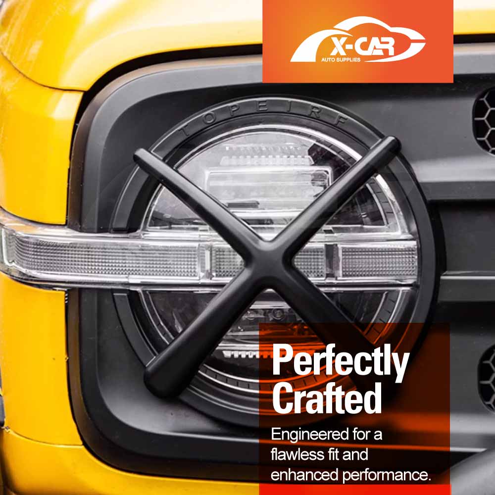 Head Light Trim for GWM Tank 300 2023-Onwards Front Light Frame Cover Set of 2 - Image 5
