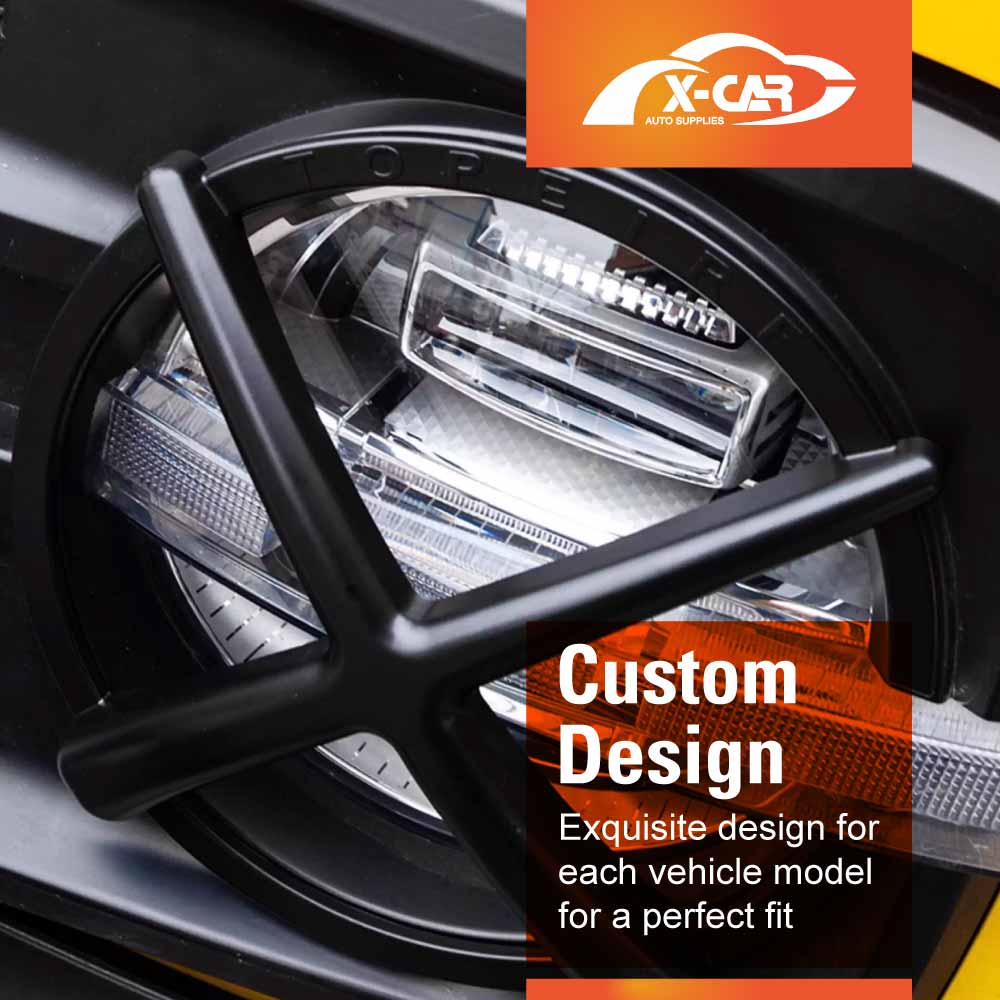 Head Light Trim for GWM Tank 300 2023-Onwards Front Light Frame Cover Set of 2 - Image 6