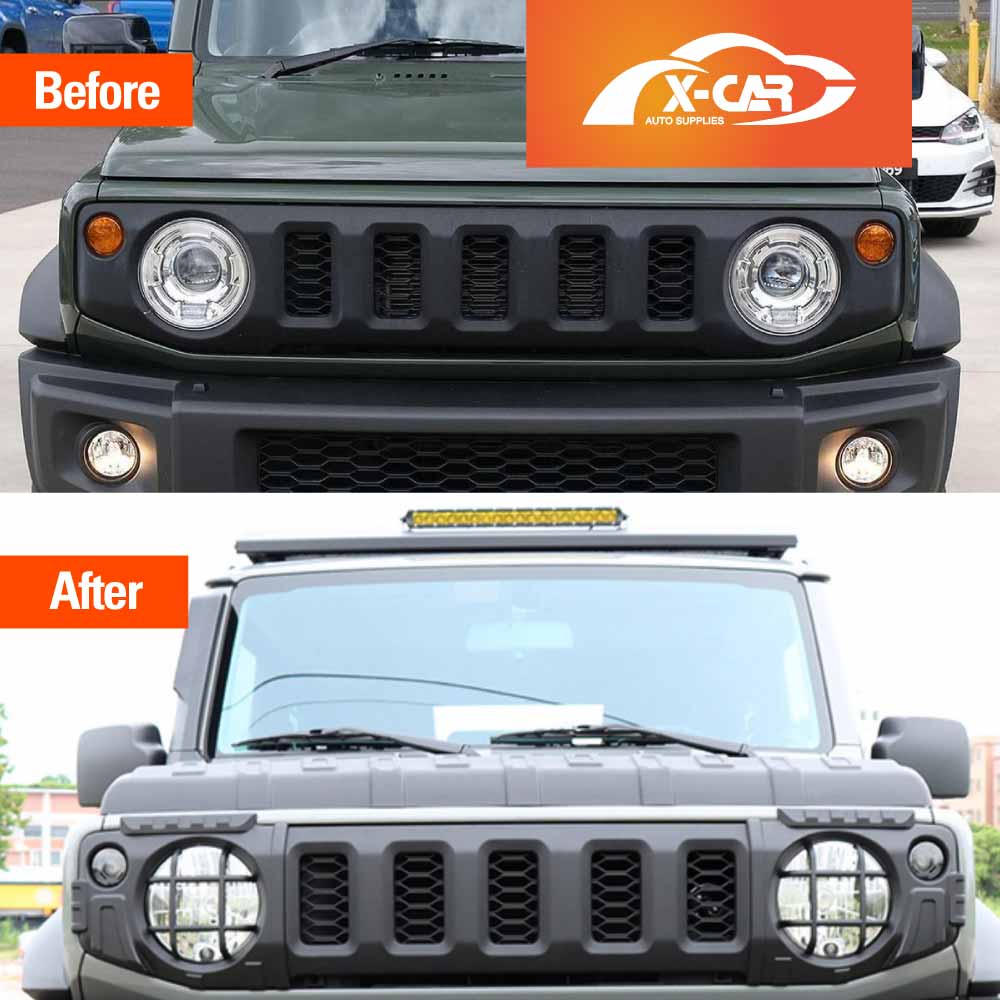 Head / Tail Light Trim Guard Set for Suzuki Jimny 2018-Onwards - Image 3