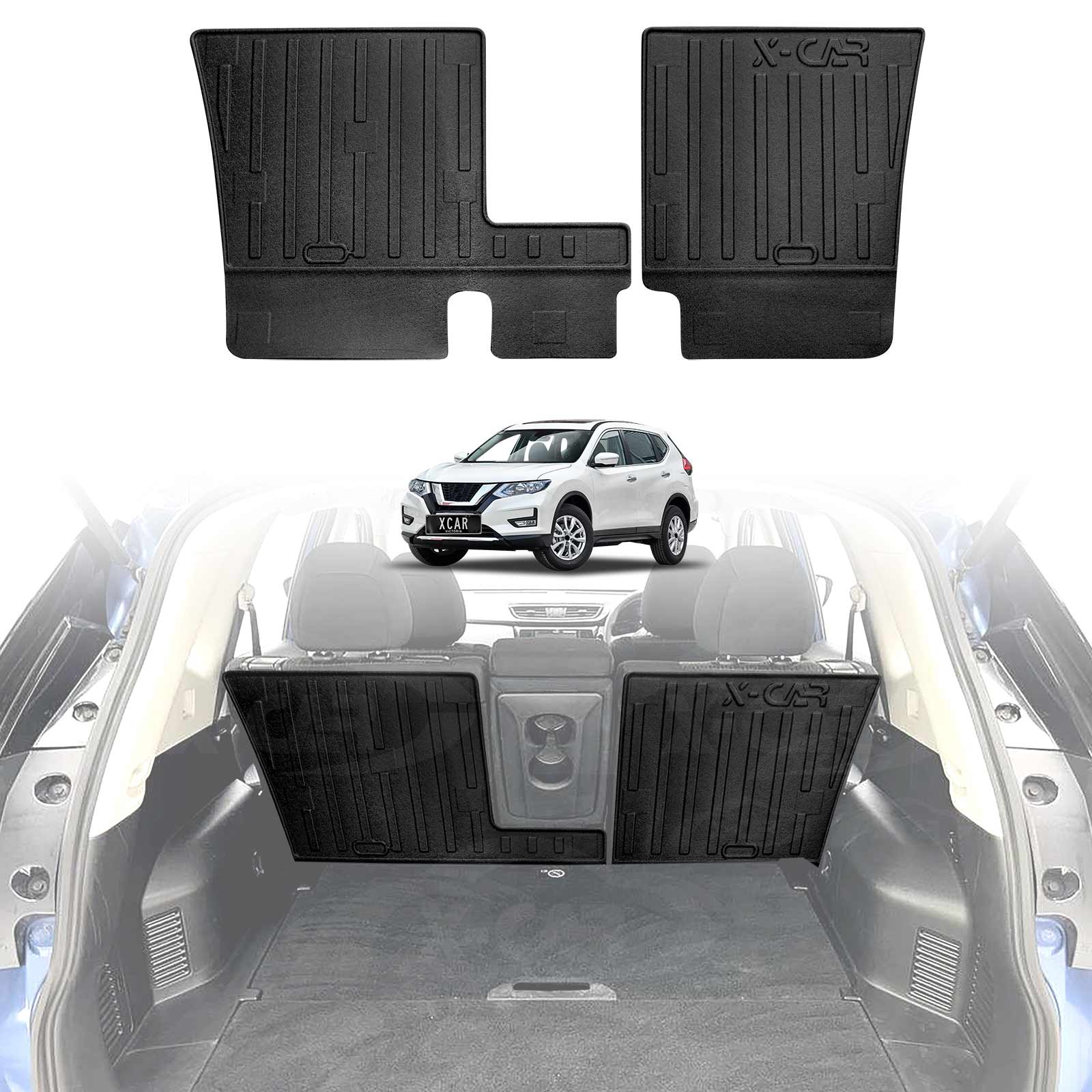 Boot Liner/ Back Seat Protector for Nissan X-trail Xtrail T32 2013-2022 - Image 14