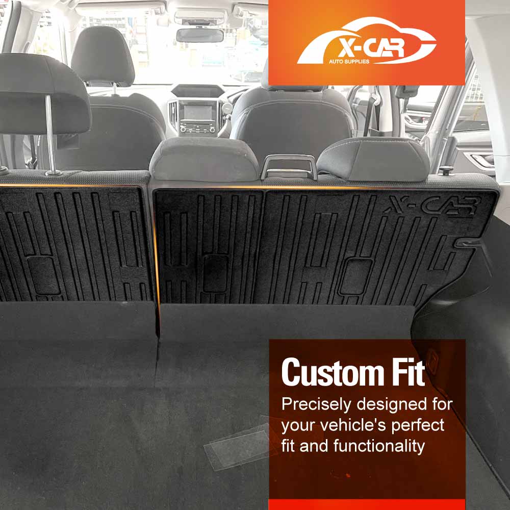 Boot Liner/ Back Seat Protector for Subaru Forester 2012-2018 All Weather Cargo Mat - Image 2