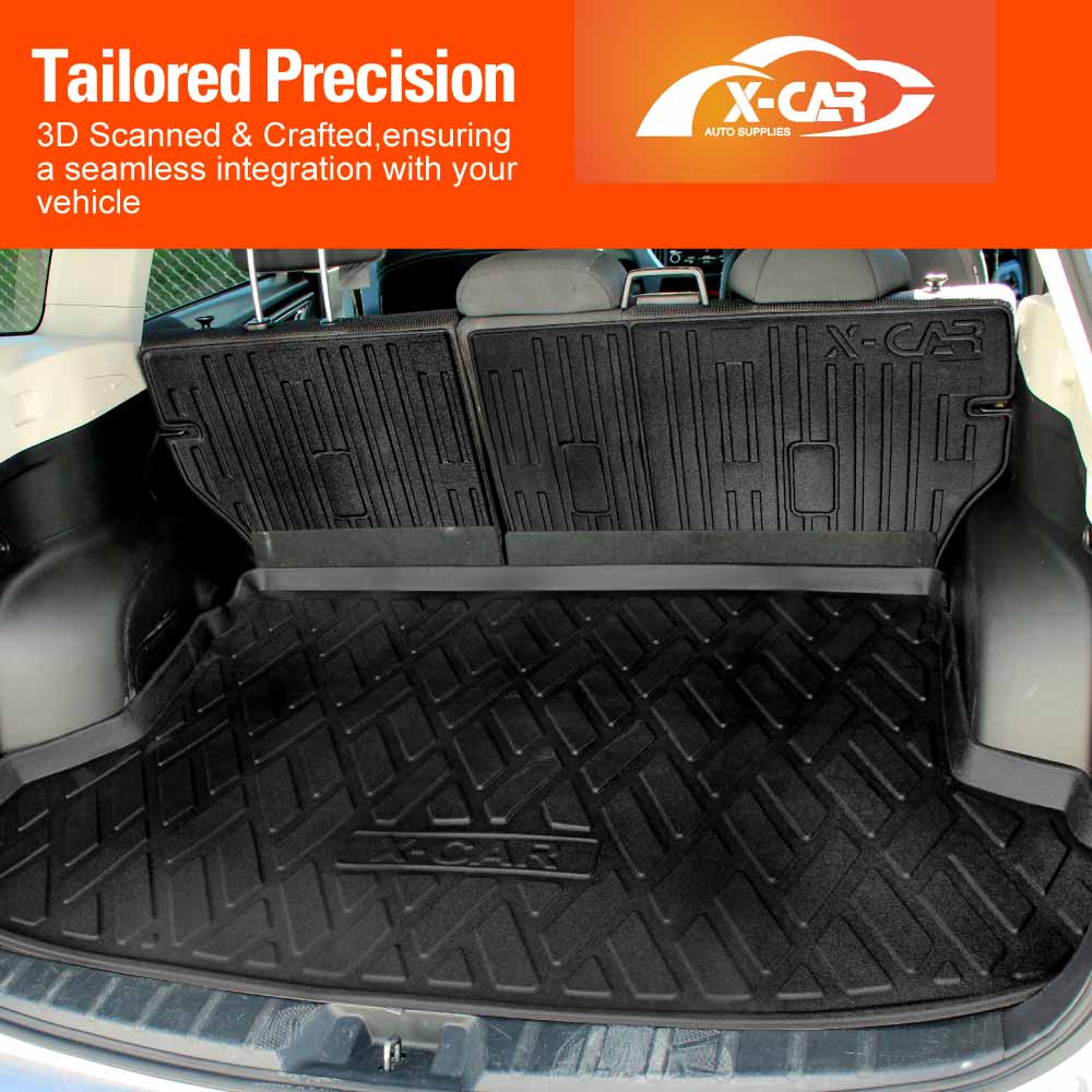 Boot Liner/ Back Seat Protector for Subaru Forester 2012-2018 All Weather Cargo Mat - Image 3