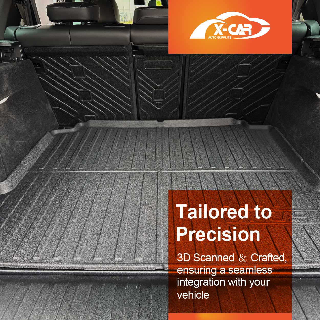 Boot Liner / Back Seats Protector for BMW X5 G05 2018-Onwards - Image 5