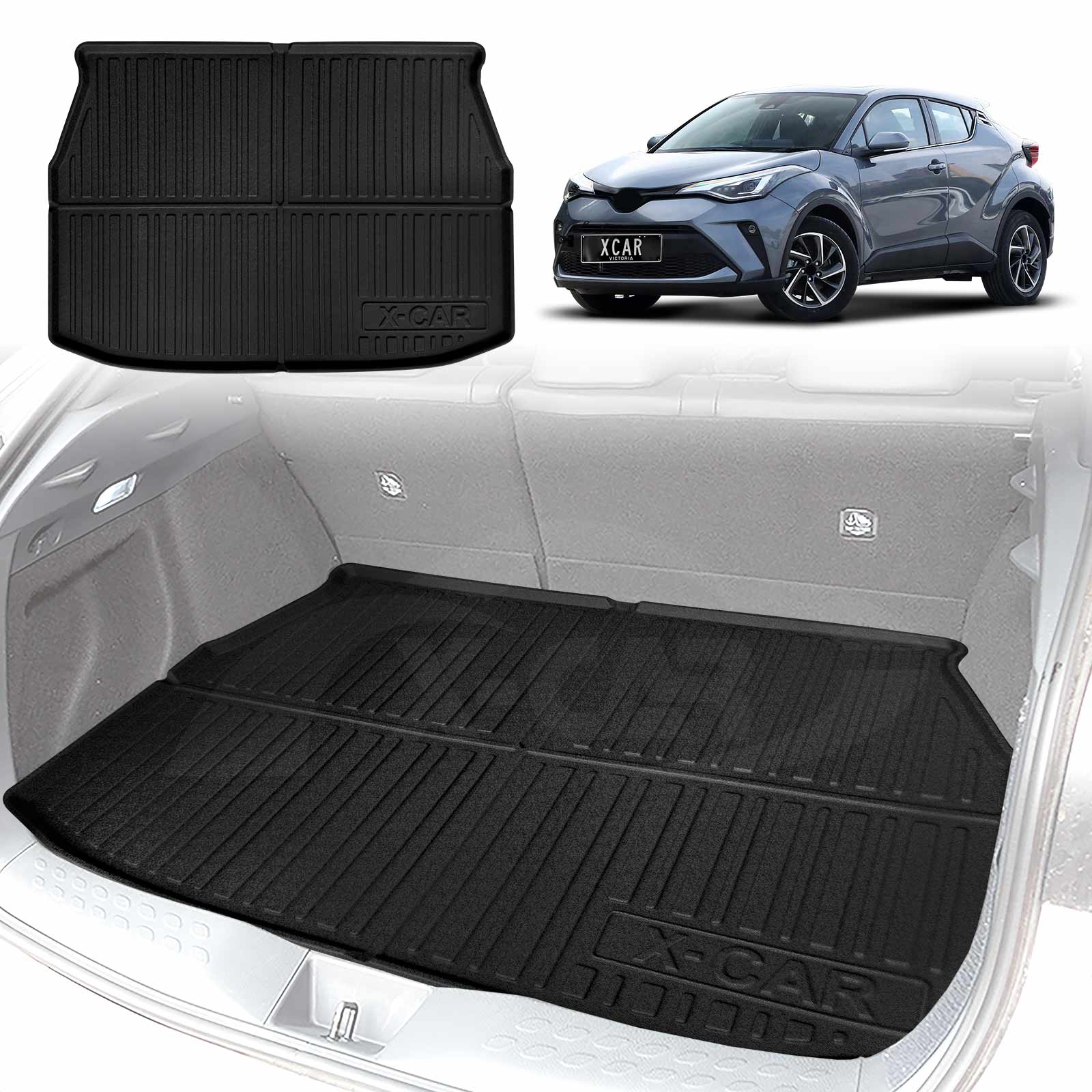 Boot Liner/ Back Seat Protector for Toyota C-HR CHR 2016-2023 All-Weather Car Mat - Image 18