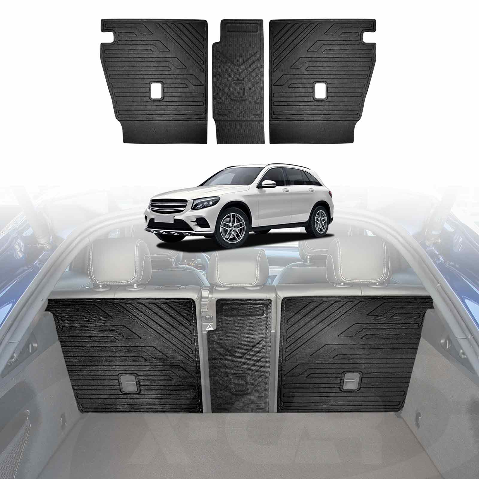 Boot Liner/Back Seat Protector for Mercedes-Benz GLC 2015-2022 - Image 16