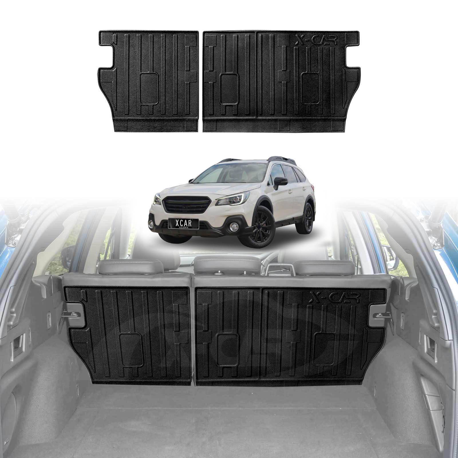 Boot Liner/ Back Seat Protector for Subaru Outback 2015-2020 All Weather Cargo Mats - Image 22