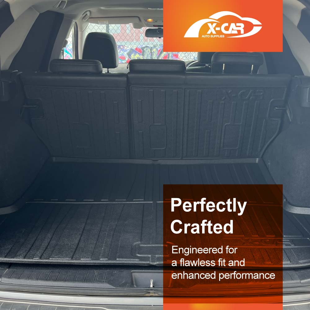 Boot Liner/ Back Seat Protector for Subaru Outback 2015-2020 All Weather Cargo Mats - Image 5