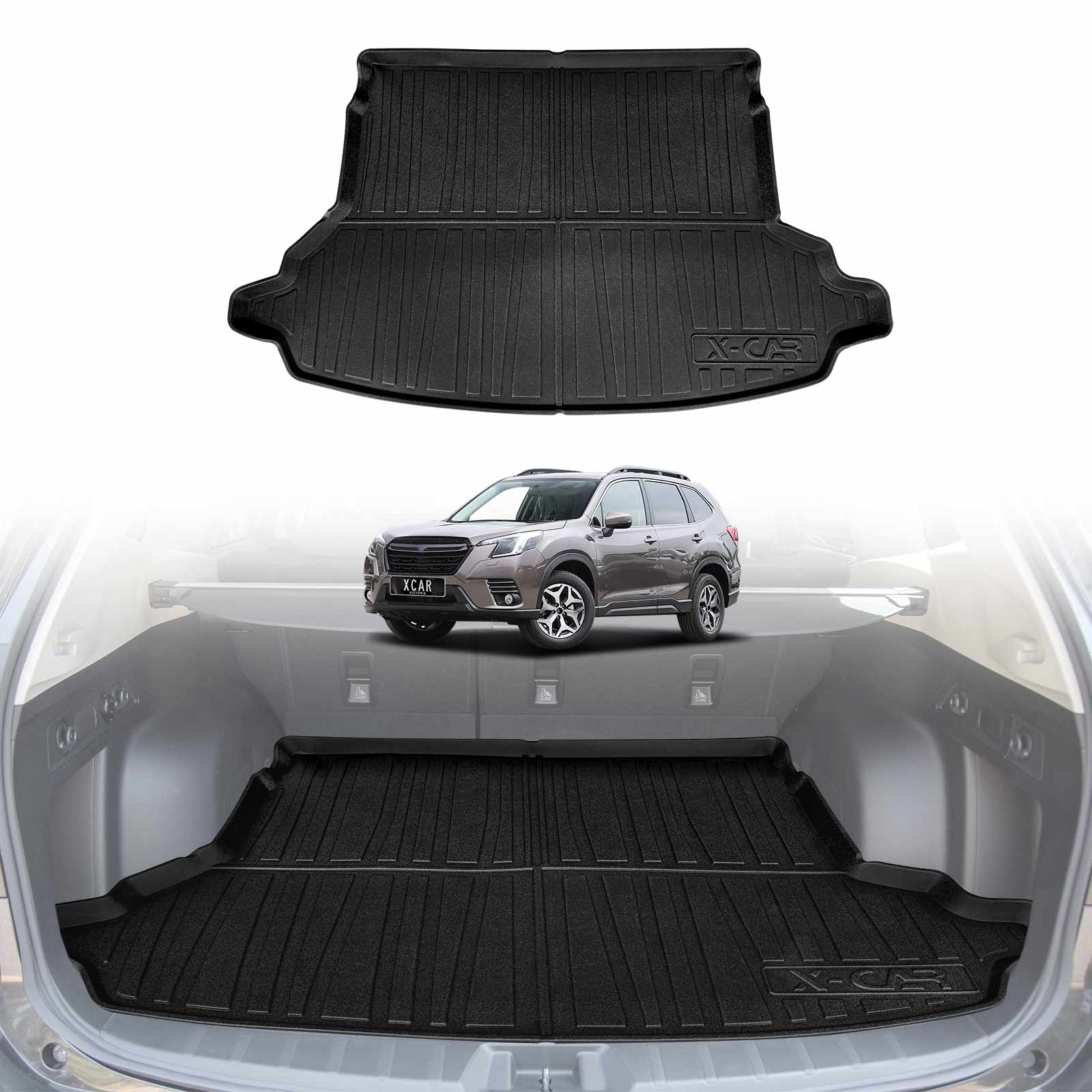 Boot Liner / Back Seats Protector for Subaru Forester 5th Gen 2018-2025 - Image 24