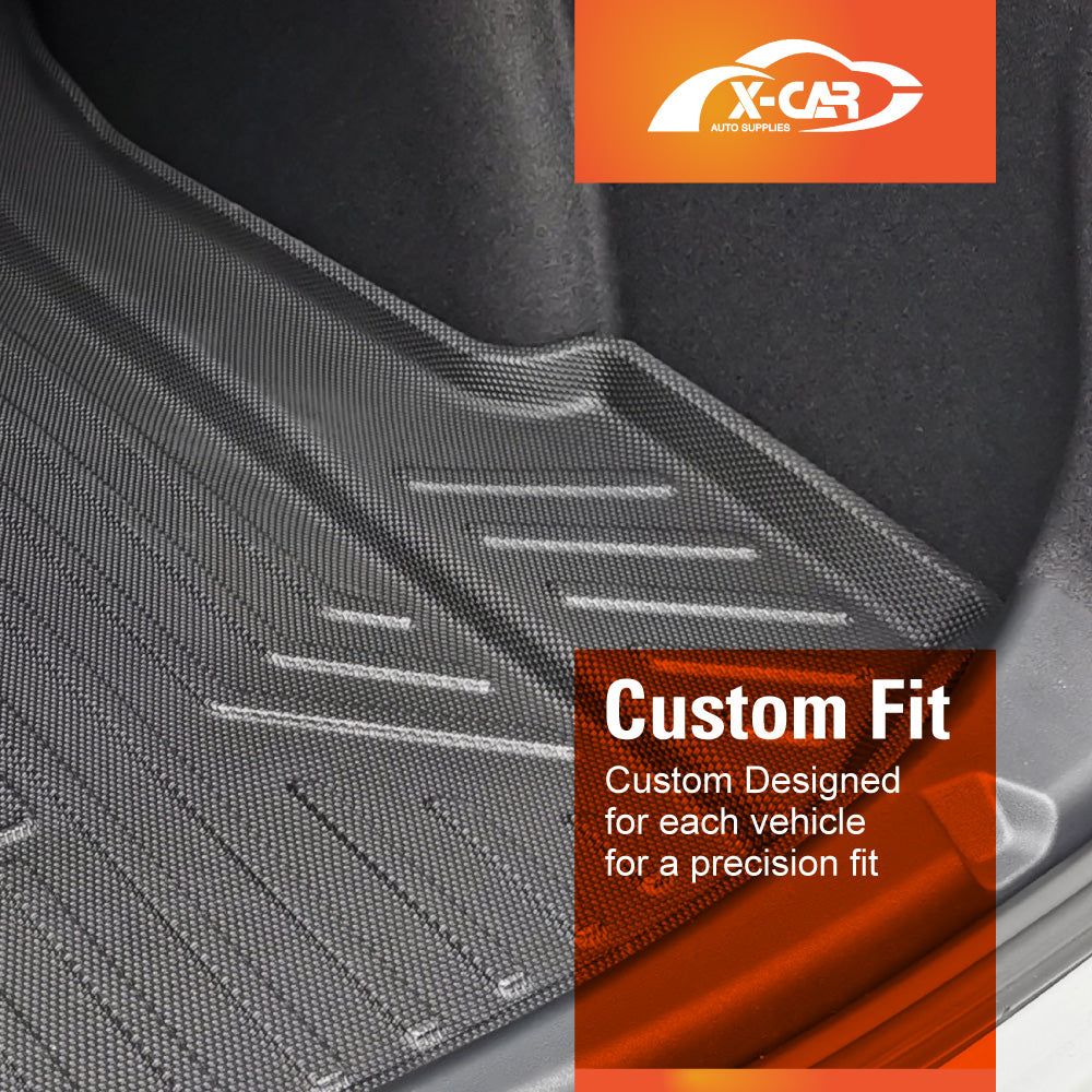 Tesla Model 3 Interior Liners Set 2019-2023 All-Weather Cargo Trunk Mats - Image 10