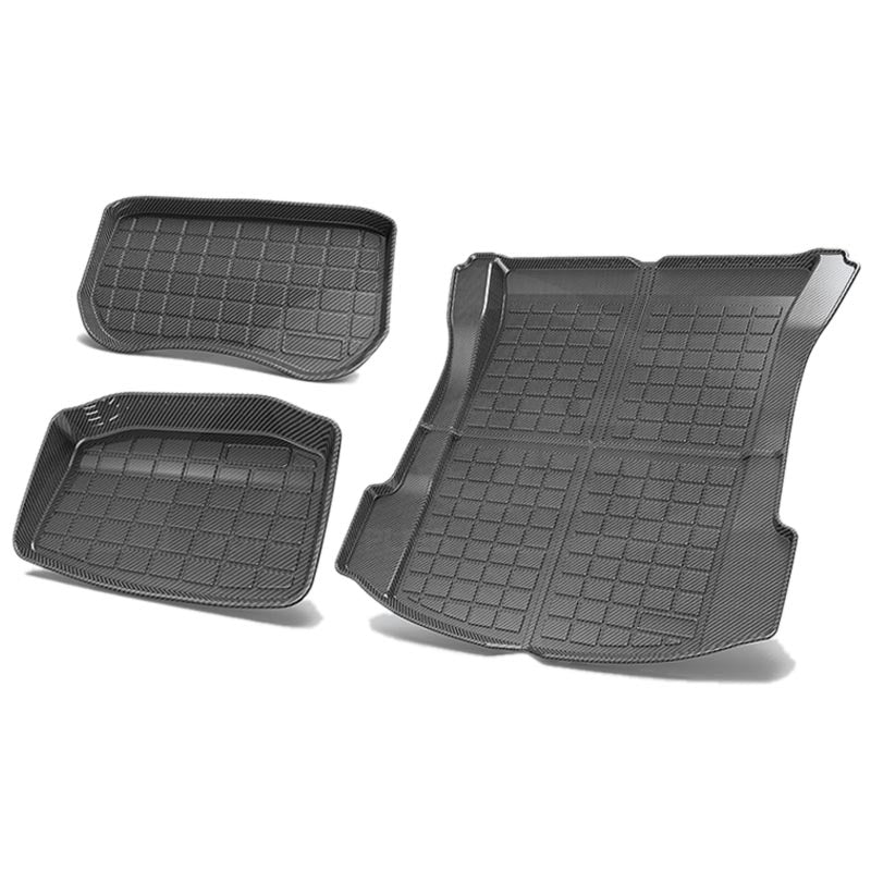Tesla Model 3 Interior Liners Set 2019-2023 All-Weather Cargo Trunk Mats - Image 27