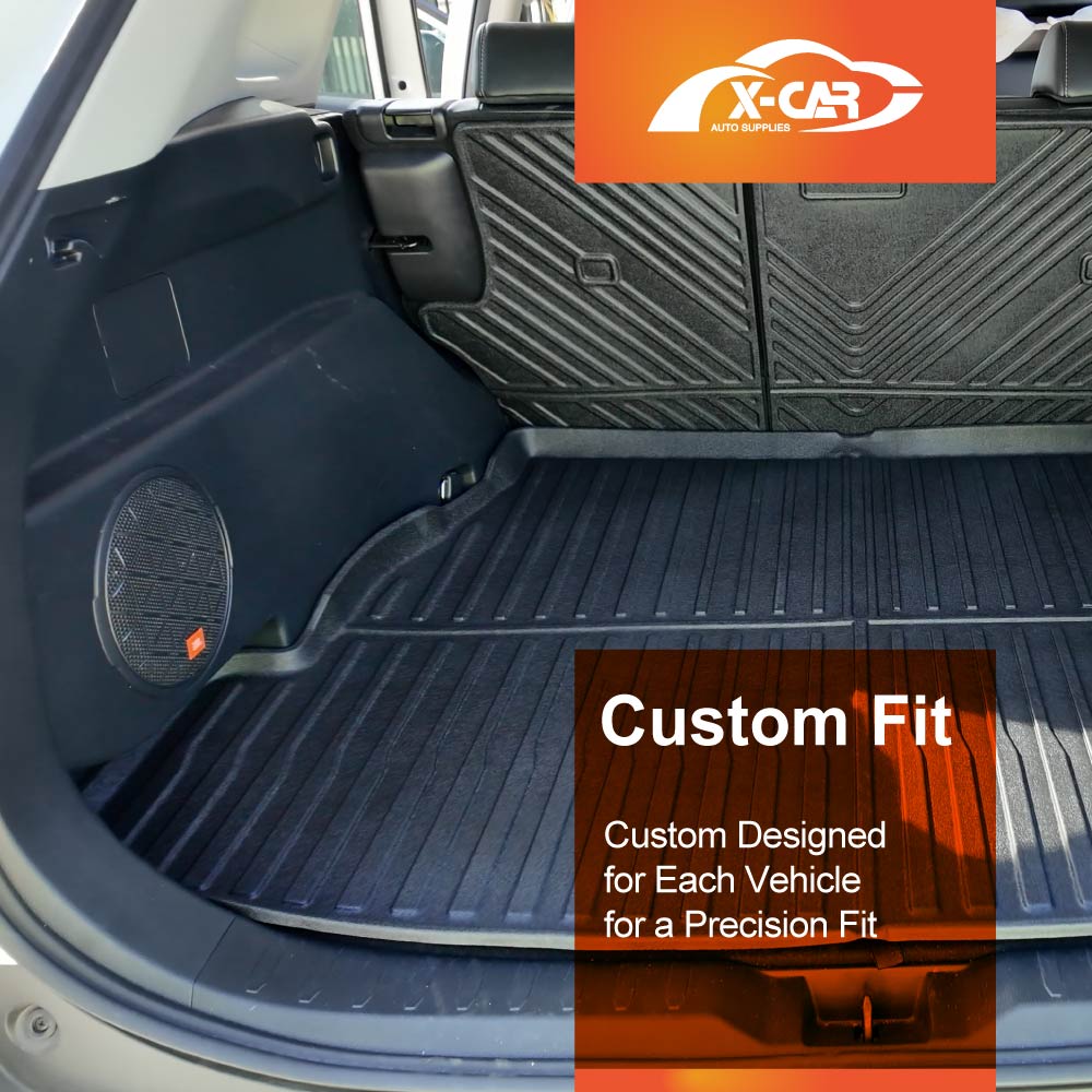 Boot Liner / Back Seats Protector for Toyota Rav4 2019-2025 All Weather Cargo Mat - Image 3