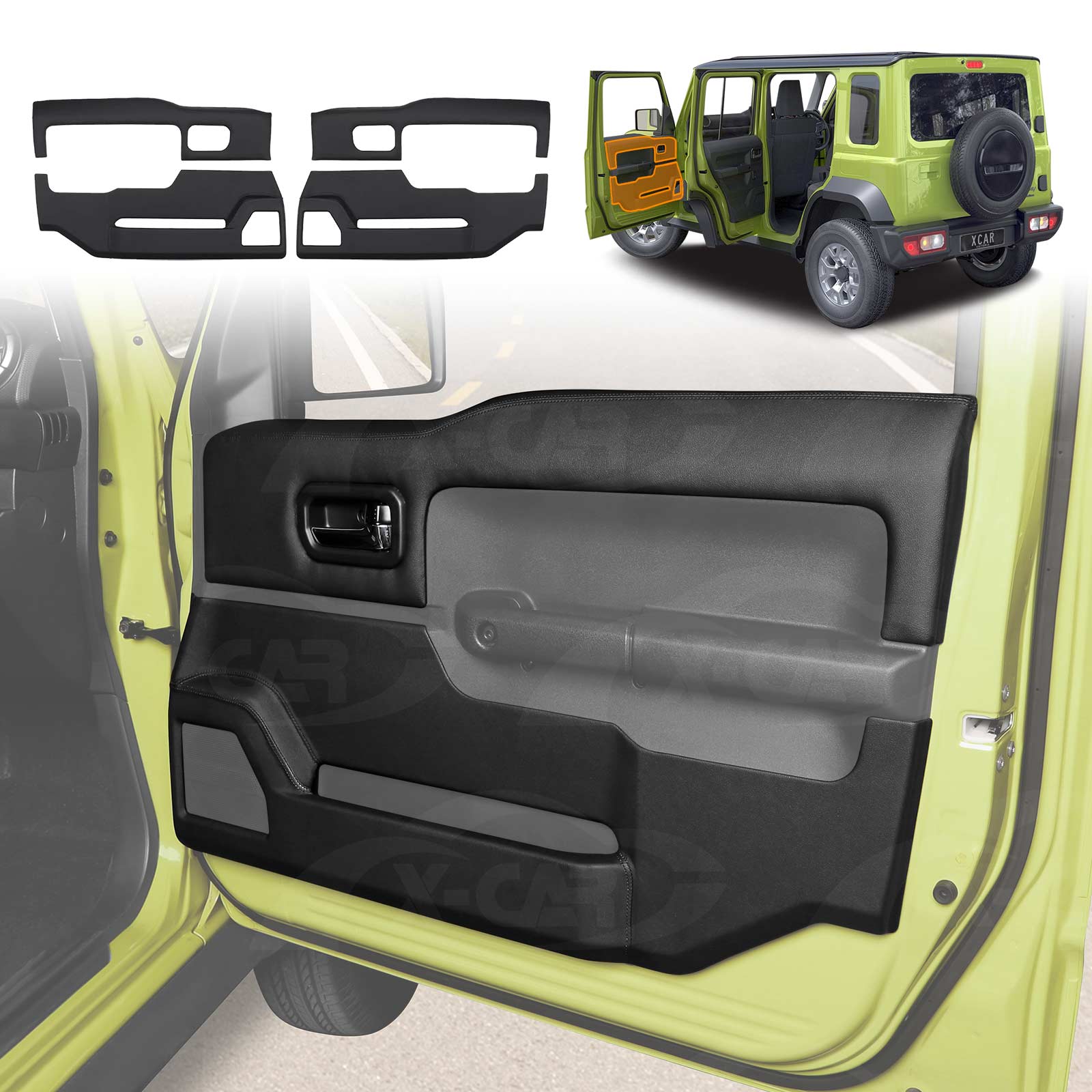 Interior Door Protector Cover Panel for Suzuki Jimny XL 5-Door 2023-Onwards Car Accessories - Image 10