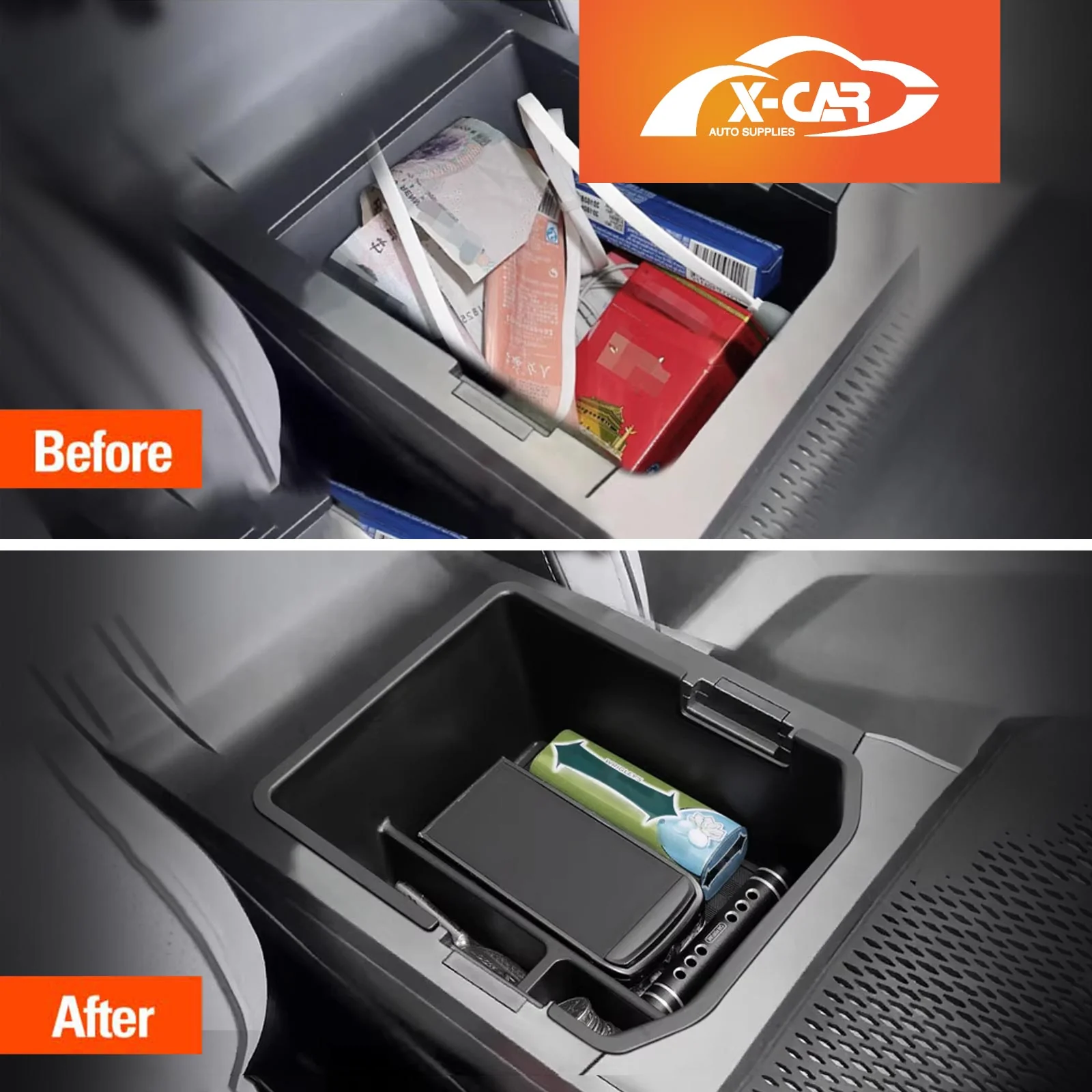 Centre Console Organiser for Chery Tiggo 4 2025-Onwards Armrest Tray Storage Box Interior Accessories - Image 9
