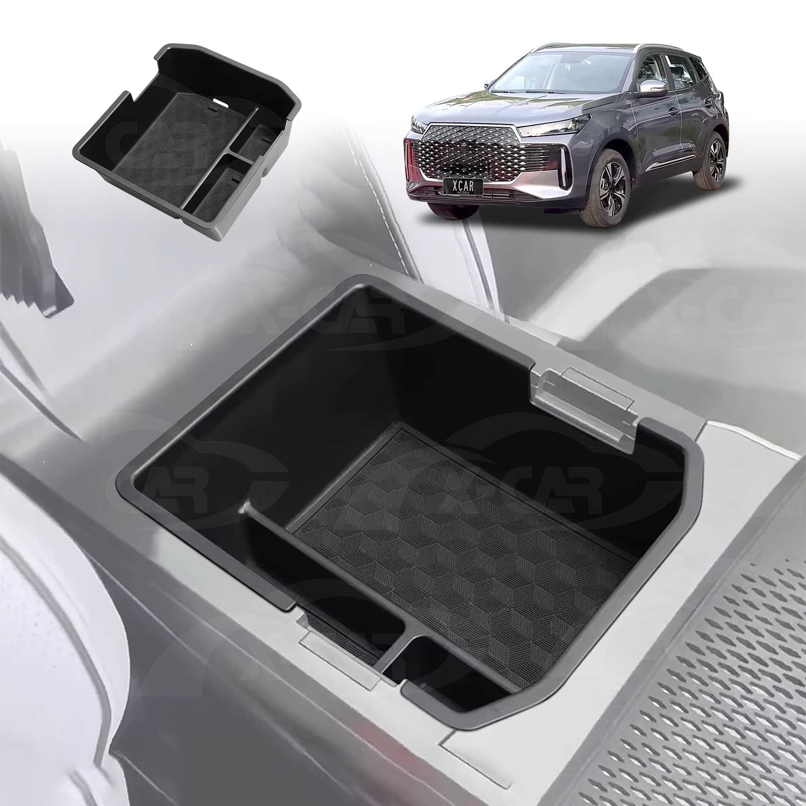 Centre Console Organiser for Chery Tiggo 4 Pro 2024-Onwards Armrest Tray Storage Box Interior Accessories - Image 14