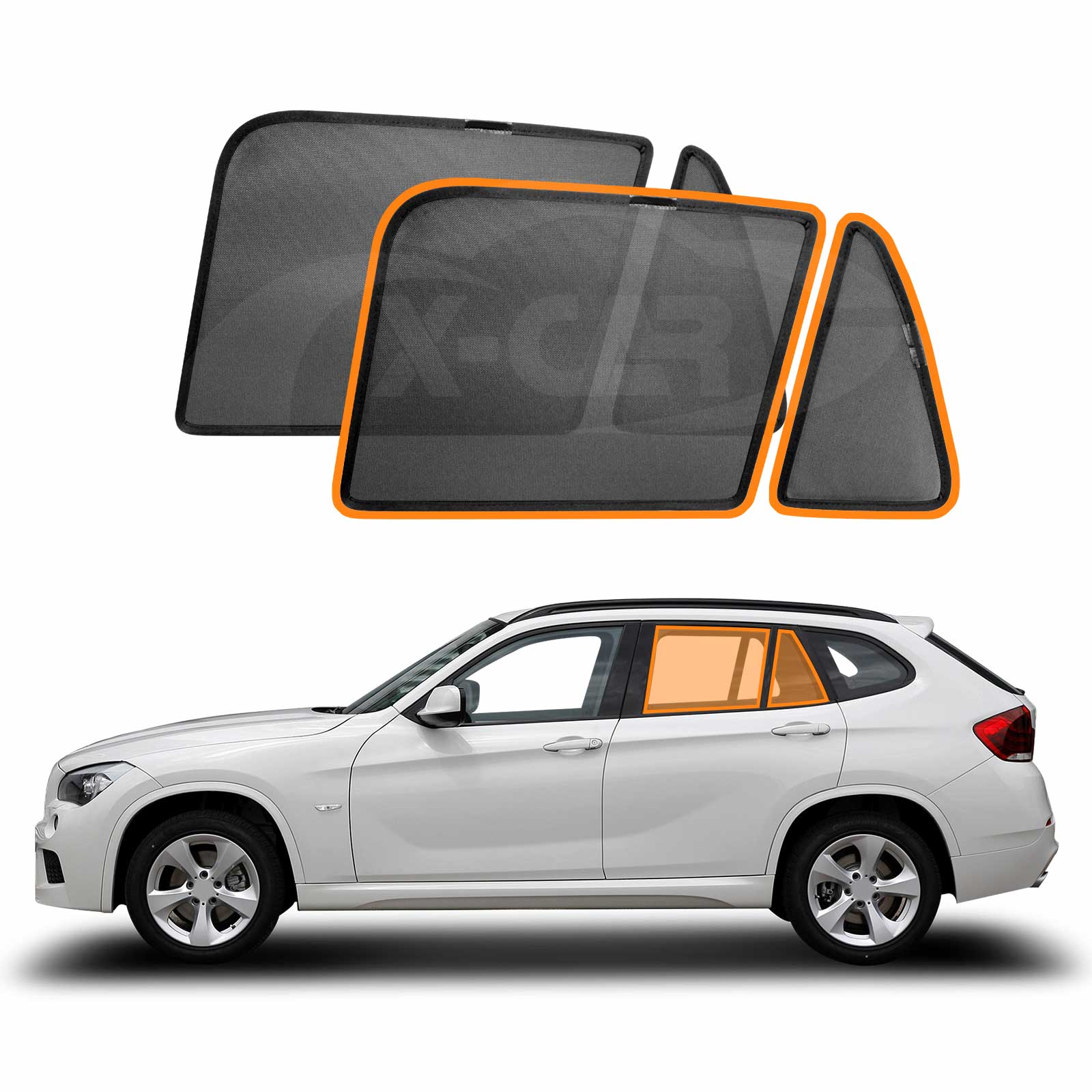 Window Sun Shades for BMW X1 E84 Series 2010-2015 - Image 11