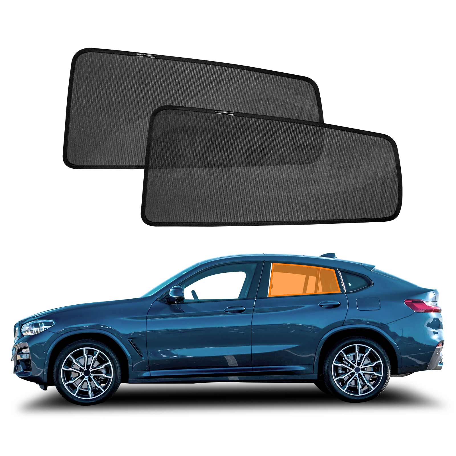 Window Sun Shades for BMW X4 G2 2018-2025 - Image 11