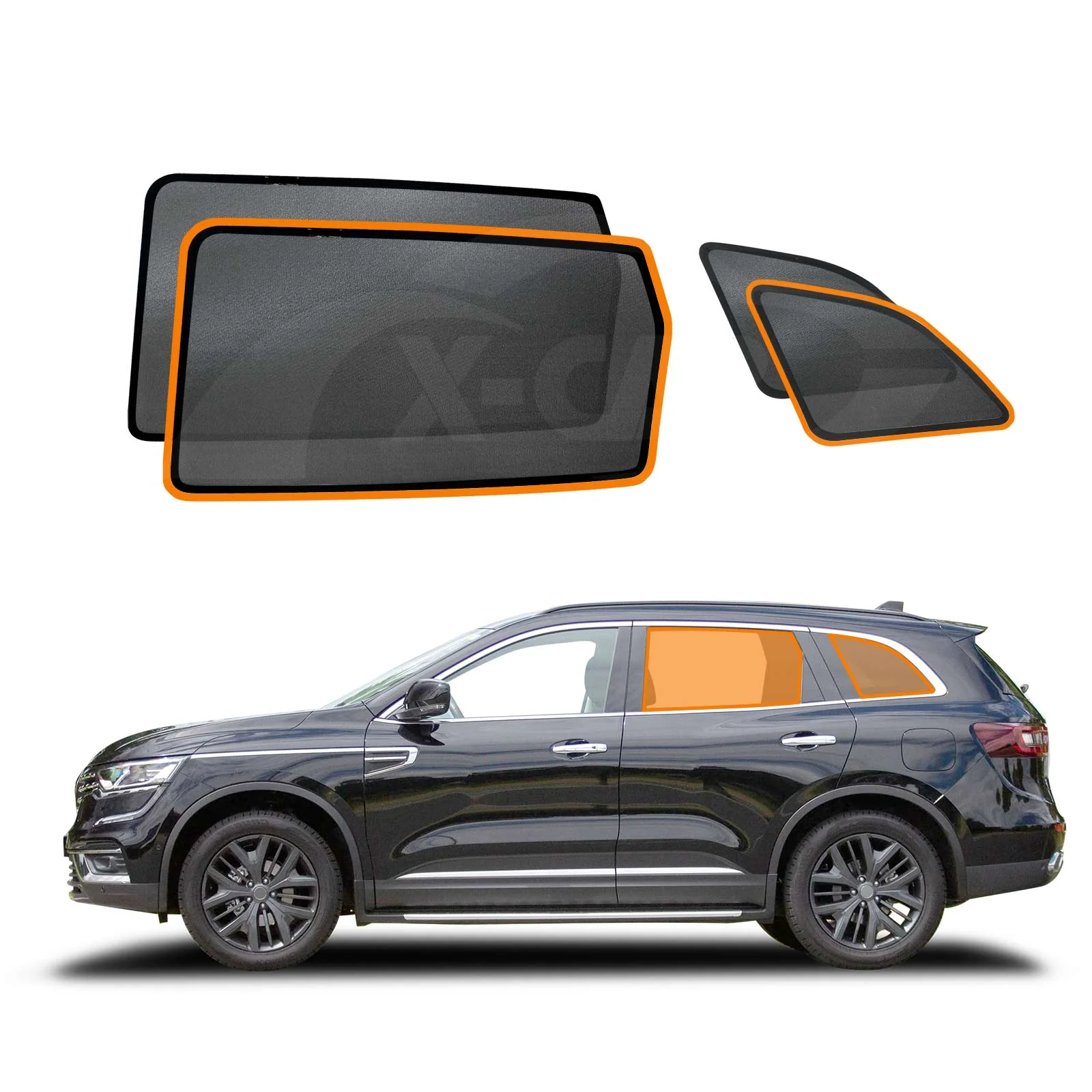 Window Sun Shade for Renault Koleos 2016-Onwards - Image 18