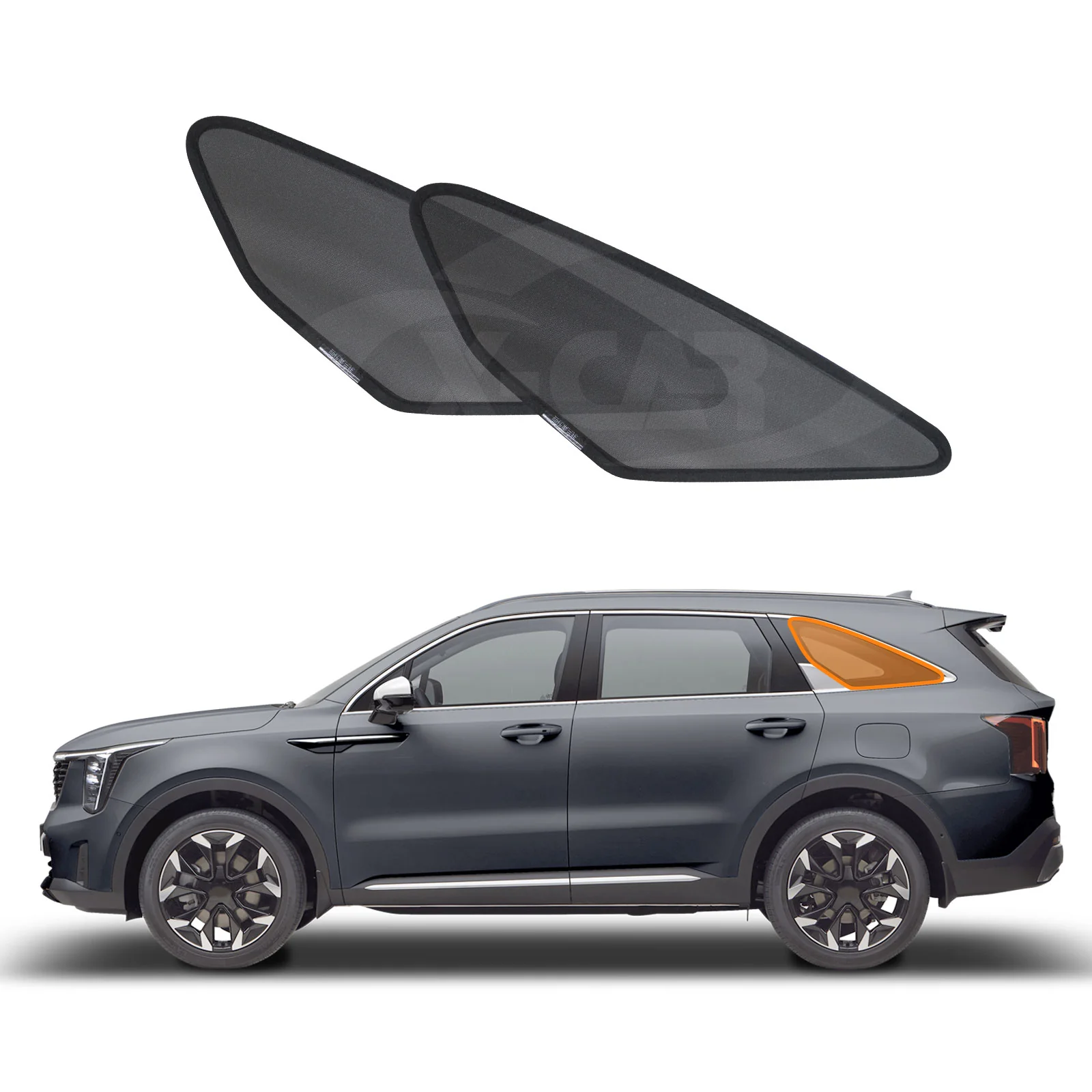 Window Sun Shades for Kia Sorento 2020-Onwards - Image 19