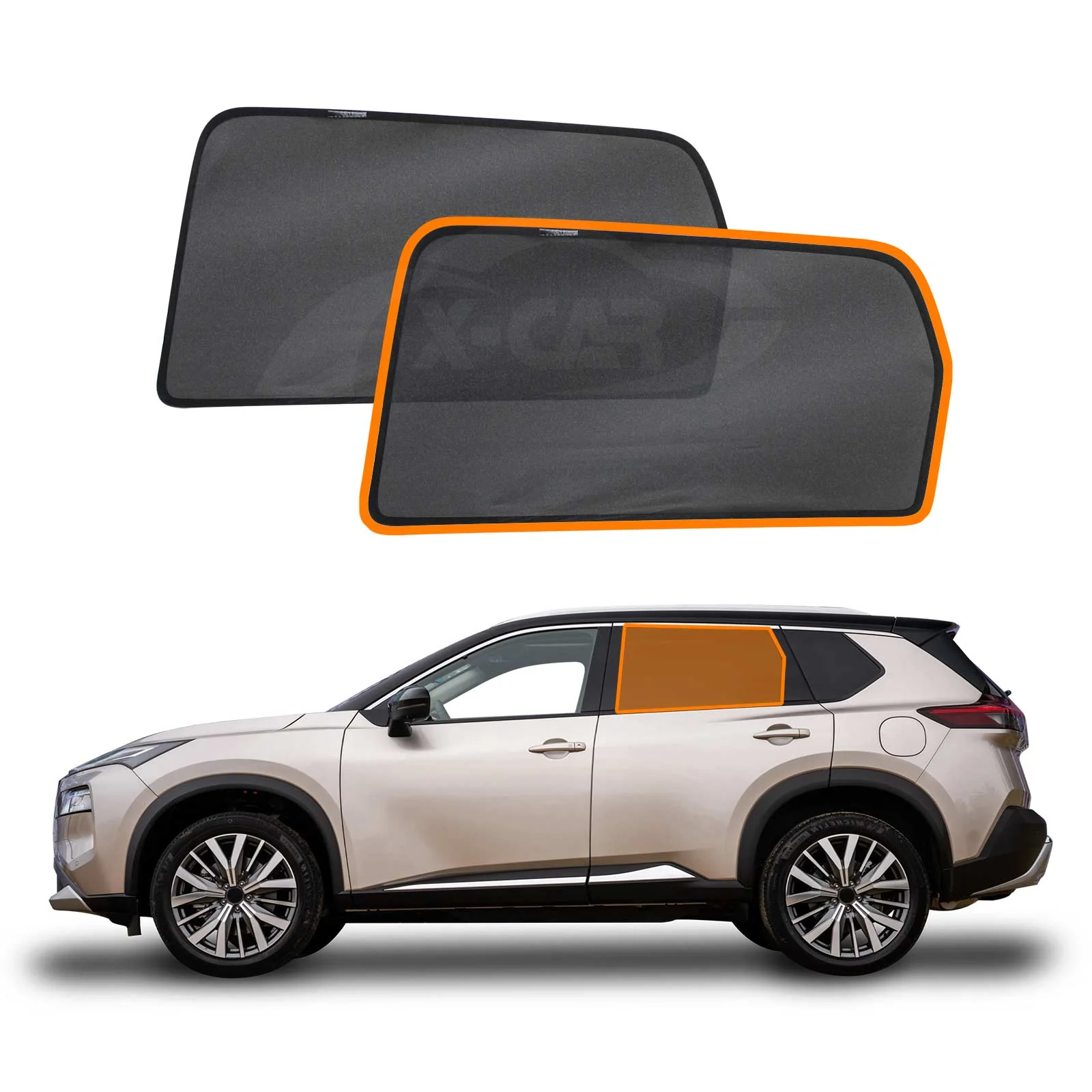 Window Sun Shades for Nissan X-trail Xtrail T33 2022-Onwards - Image 22