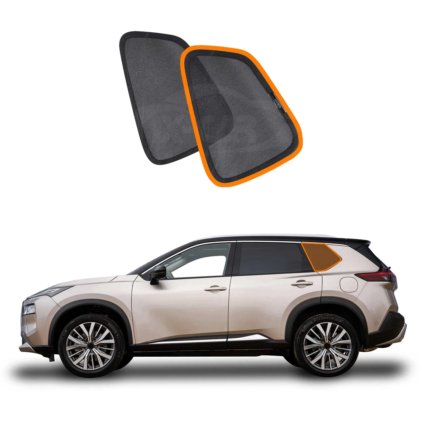 Window Sun Shades for Nissan X-trail Xtrail T33 2022-Onwards - Image 23