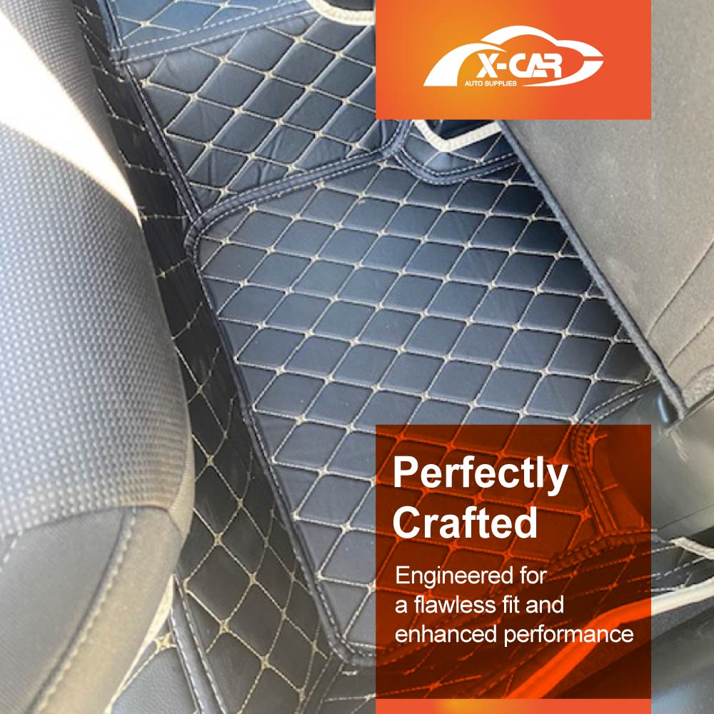 Car Floor Mats For Mazda Mazda CX-30 2019-Onwards Premium PU Leather - Image 4