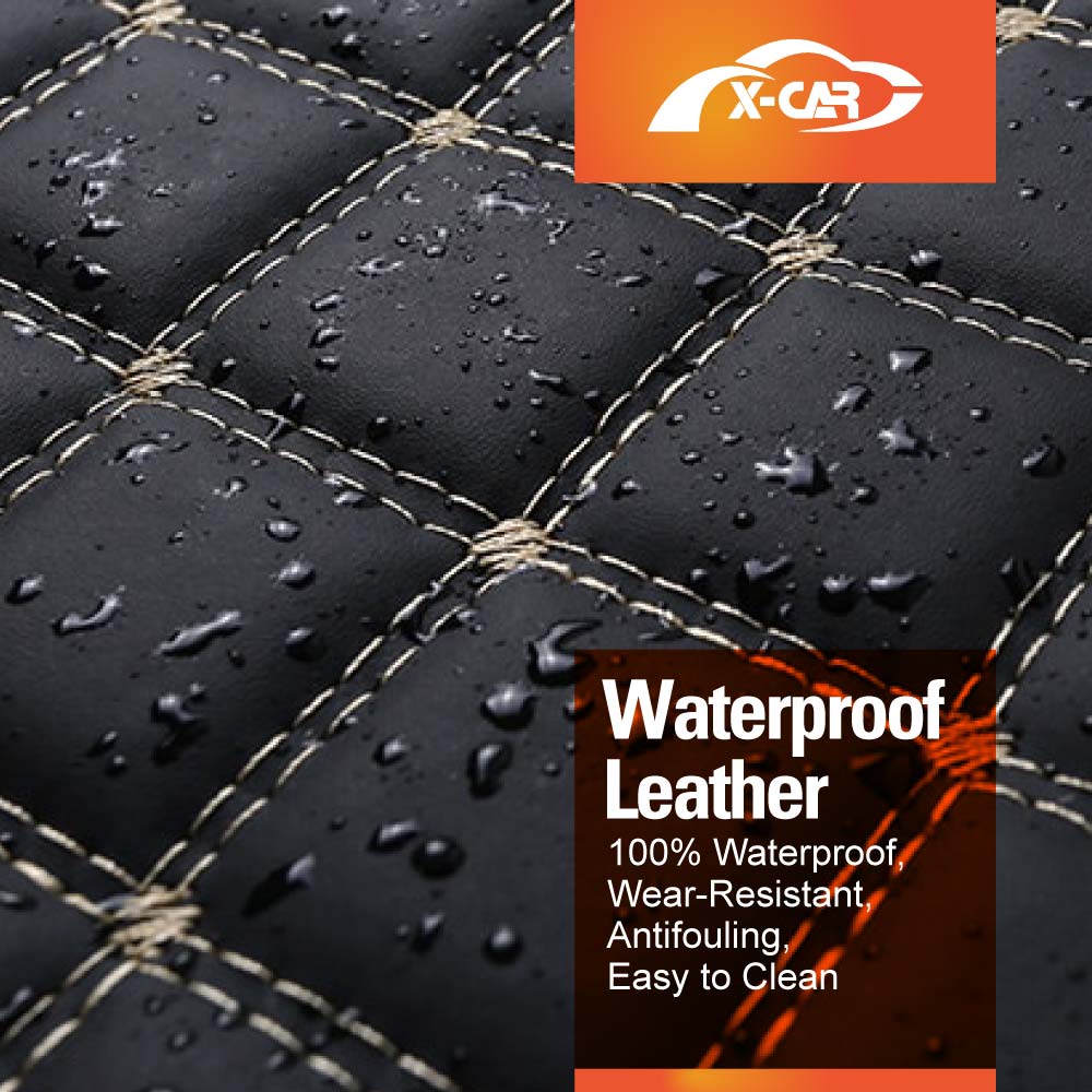 Car Floor Mats For Mazda Mazda CX-30 2019-Onwards Premium PU Leather - Image 9