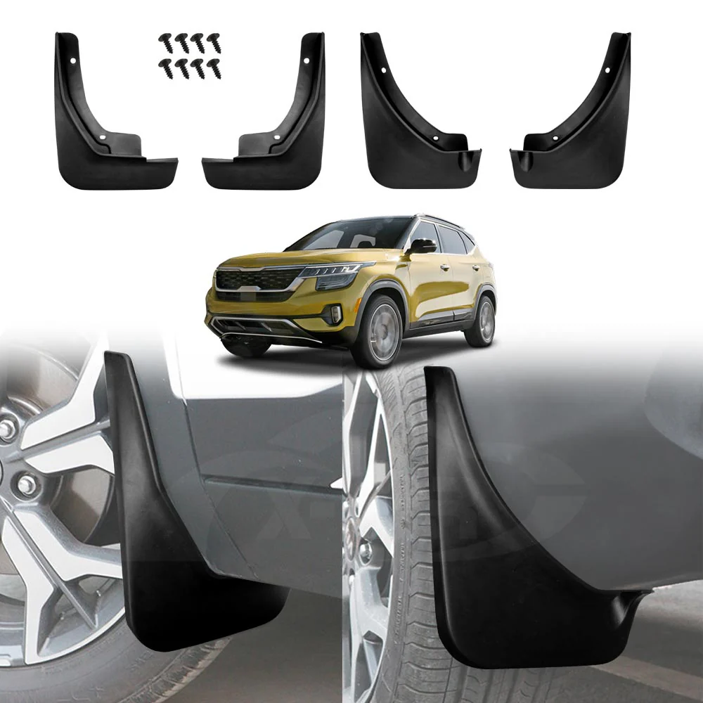 Mud Flaps For Kia Seltos 2019-2023 Splash Guards Mudguard Fender