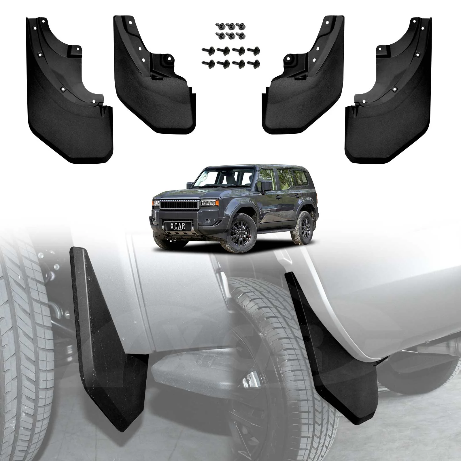 Mud Flaps for Toyota Prado 250 Series 2024-Onwards Splash Guards Mudguard Fender - Image 12
