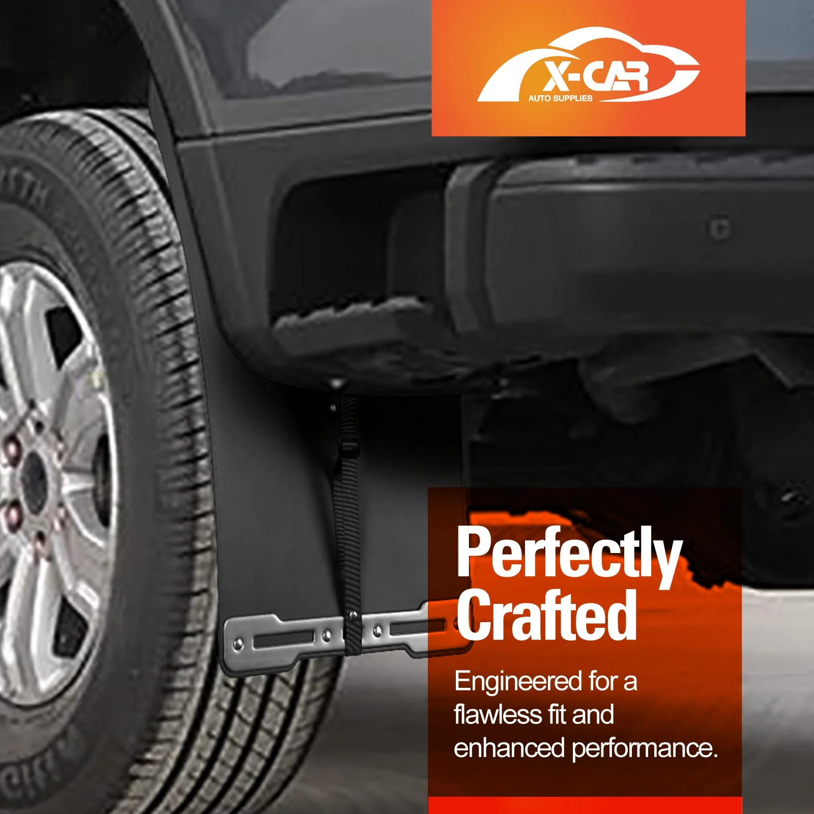Mud Flaps for Ford NEXT-GEN Ranger Dual Cab 2022-Onwards Splash Guards Mudguard Fender - Image 10