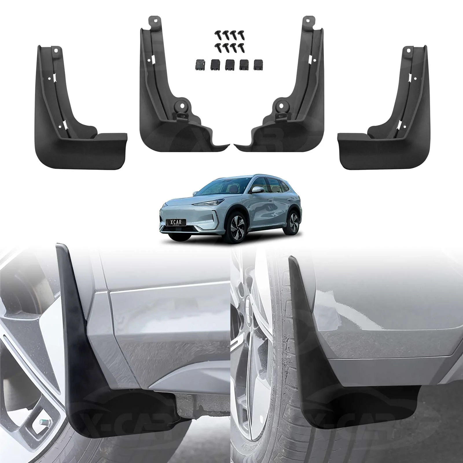 Mud Flaps for Geely EX5 EX 5 2025-Onwards Splash Guards Mudguard Fender