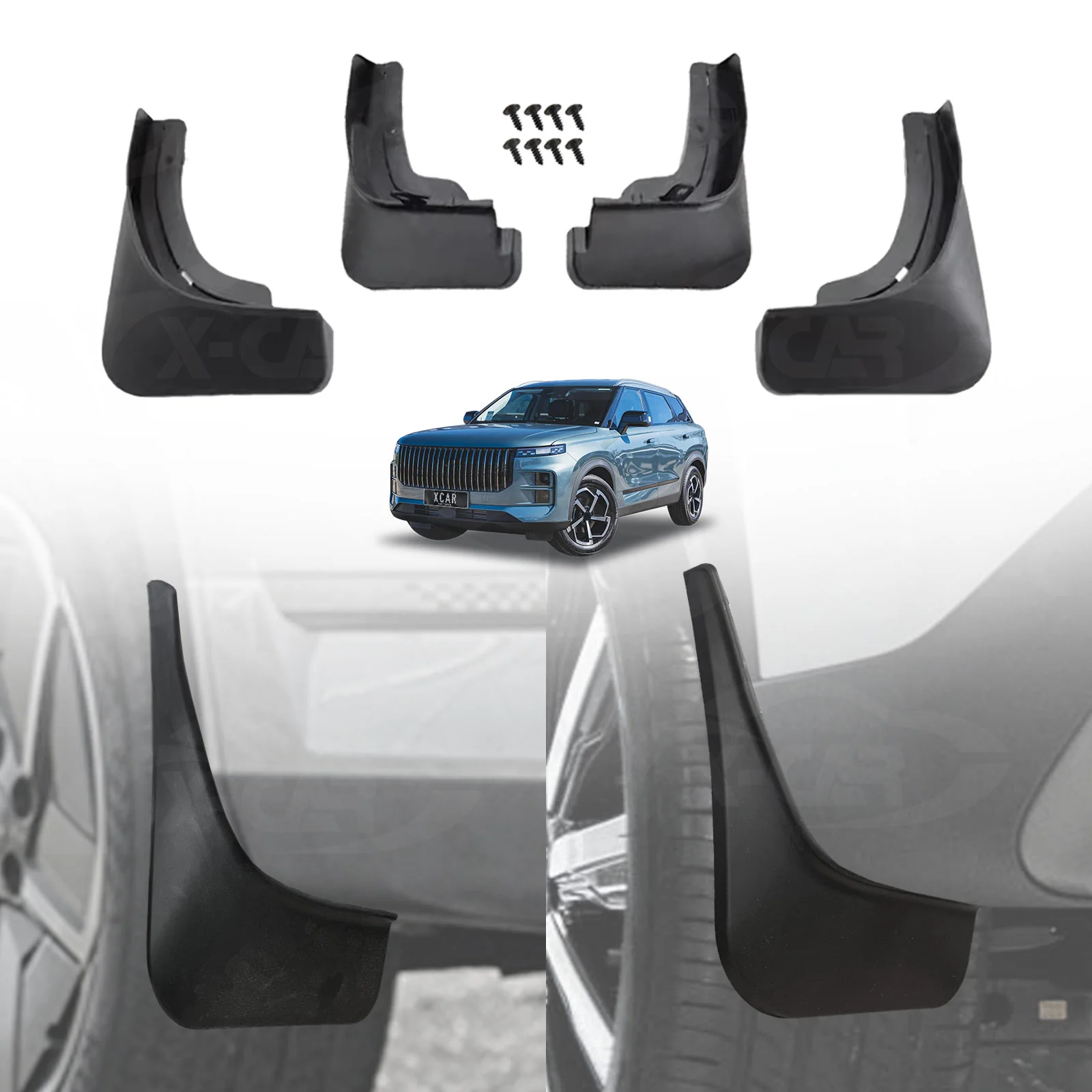 Mud Flaps for Jaecoo J7 2024-Onwards Splash Guards Mudguard Fender