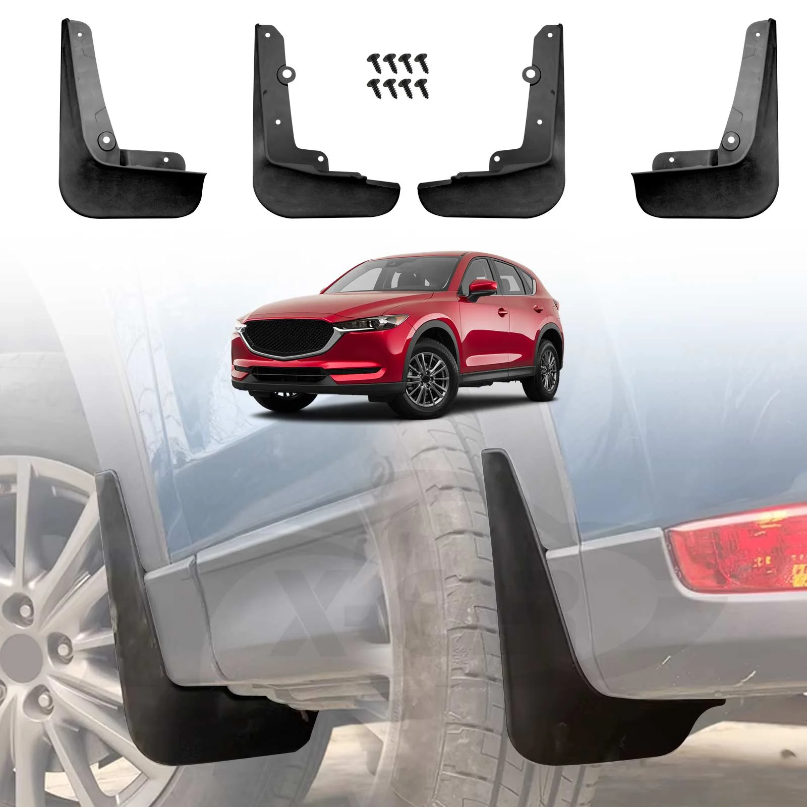 Mud Flaps for Mazda CX5 CX-5 2017-2021 Splash Guards Mudguard Fender