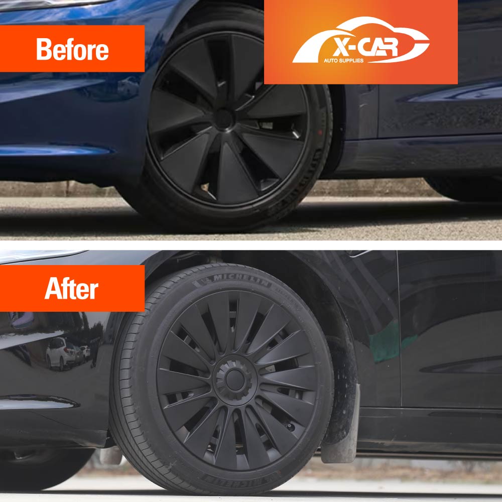 Tesla Model 3 Highland 18'' Wheel Protector Cover Hub Caps 2023-Onwards - Image 9