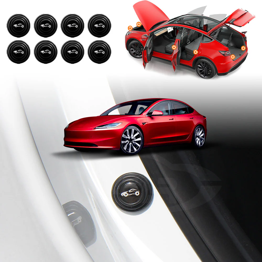 Tesla Model 3 Highland Silicone Door Anti-shock Pad Buffer Gasket Sticker Cushion 2023-Onwards