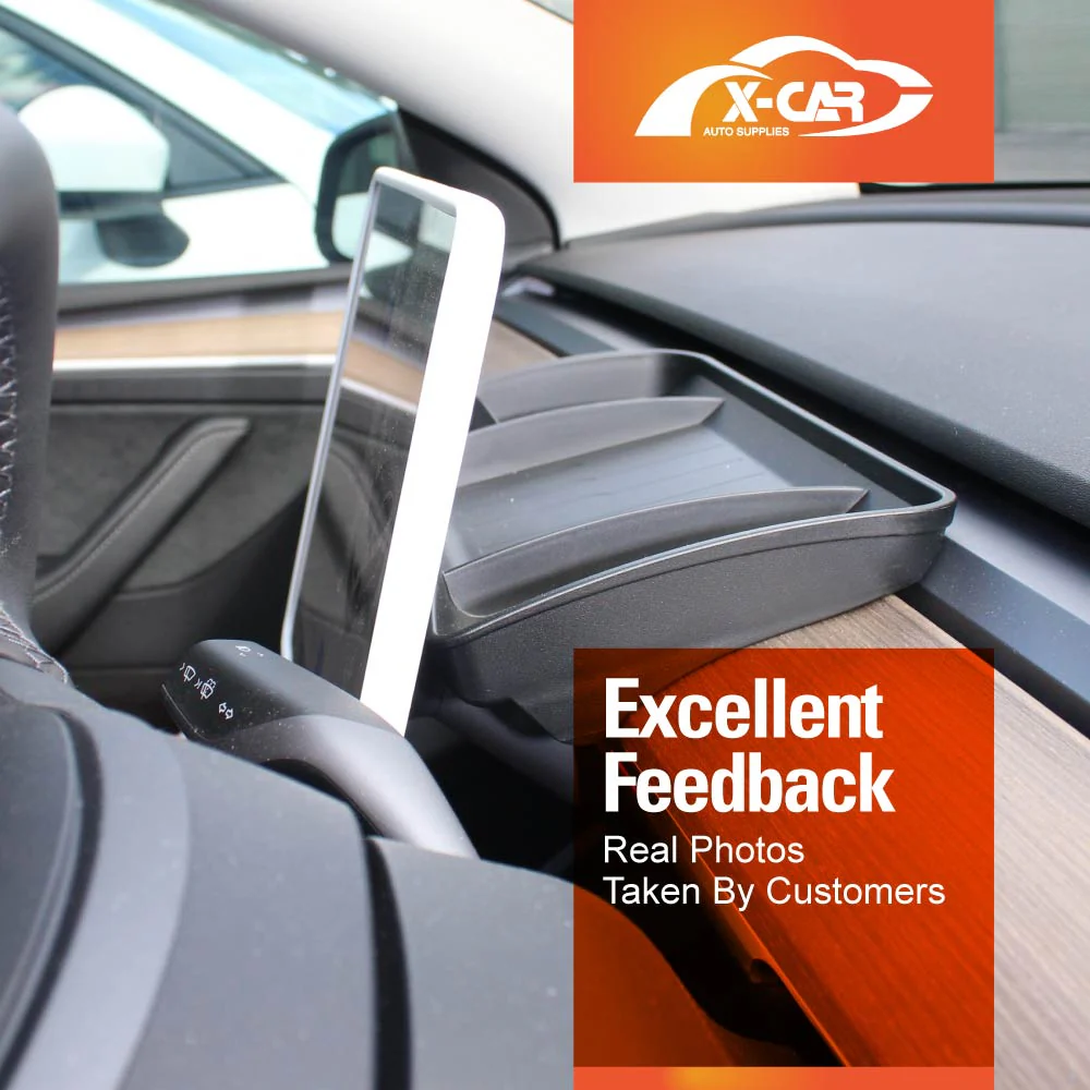 Tesla Model 3 Highland Screen Protector Rearview Mirror Frame Protection Silicone Cover 2023-Onwards - Image 14