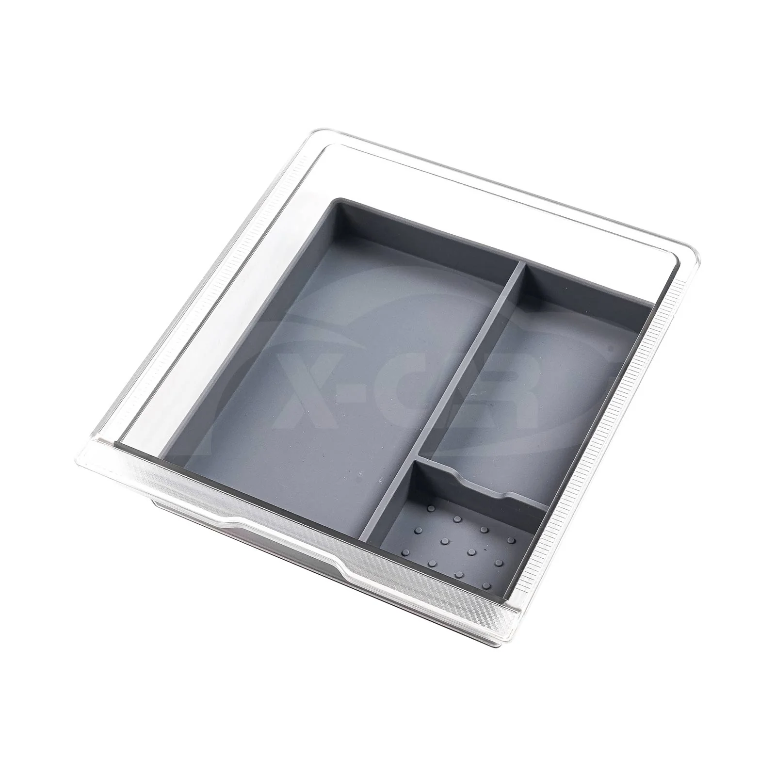 Tesla Model 3 Highland 2023-Onwards Centre Console Organiser Tray Storage Container with Silicone Mat - Image 18