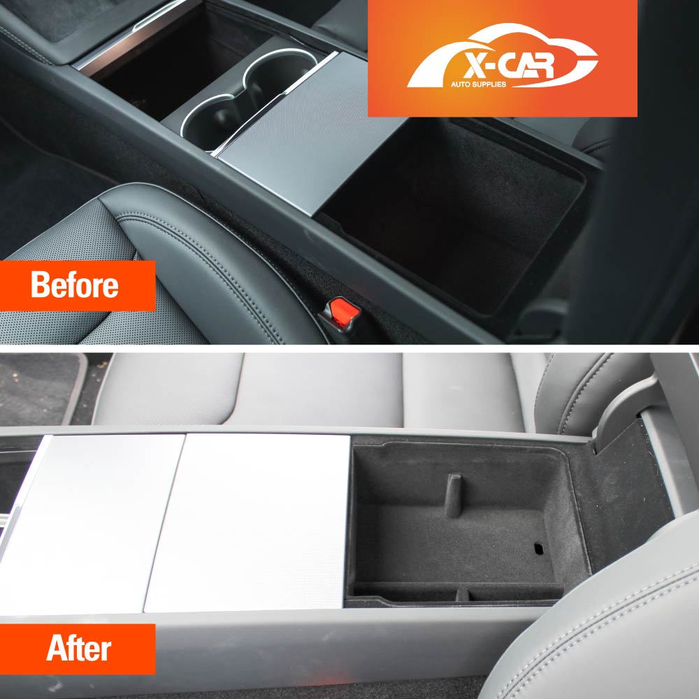 Centre Console Organiser Tray for Tesla Model 3 Highland 2023-Onwards Armrest Storage Box Cup Holder - Image 10
