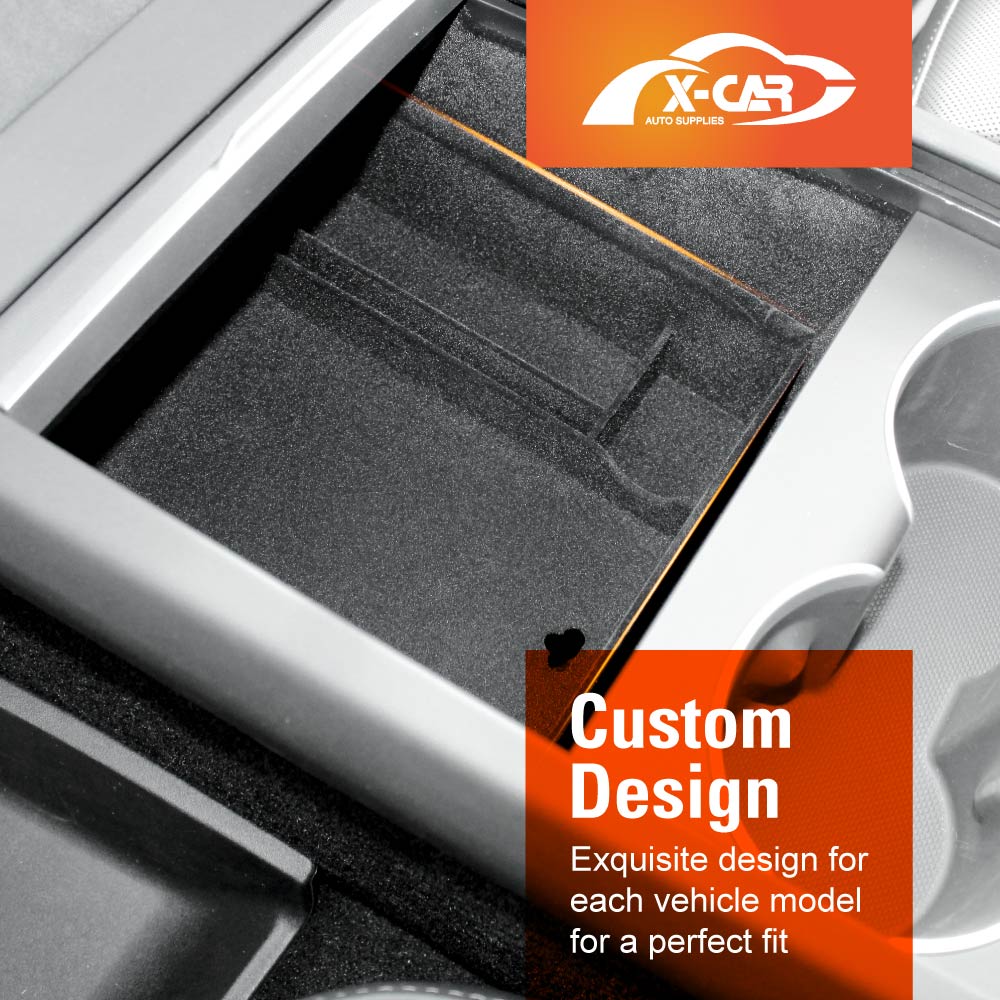 Centre Console Organiser Tray for Tesla Model 3 Highland 2023-Onwards Armrest Storage Box Cup Holder - Image 11