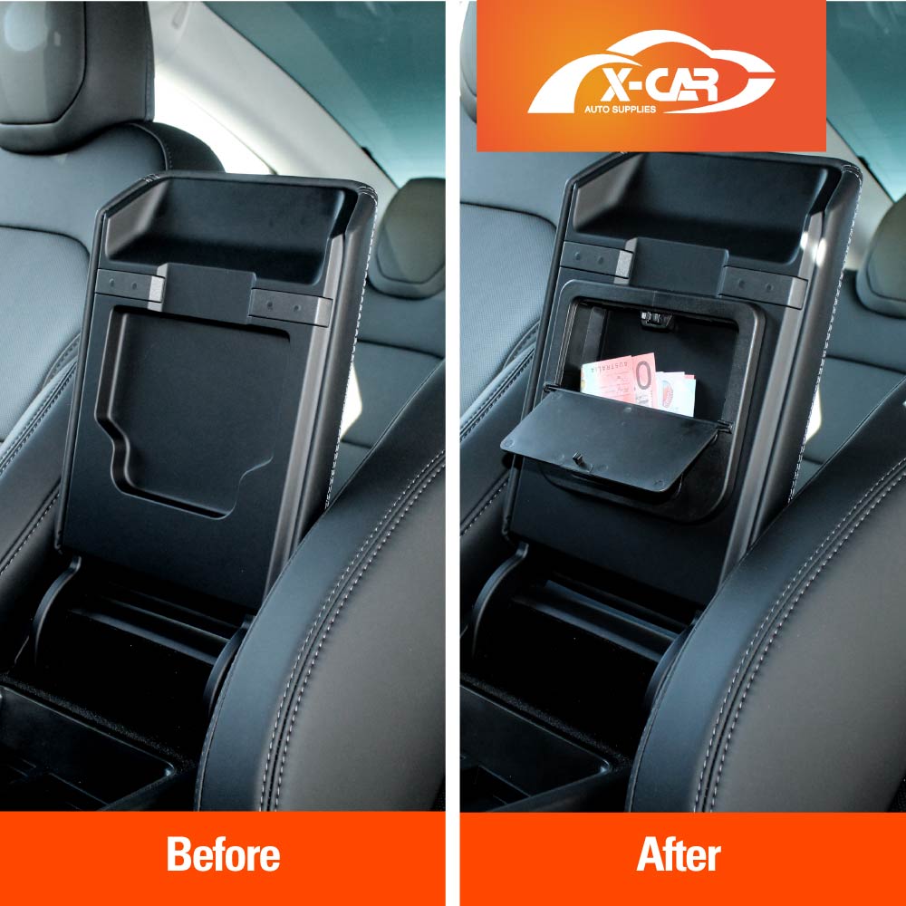 Centre Console Organiser Tray for Tesla Model 3 Highland 2023-Onwards Armrest Storage Box Cup Holder - Image 17