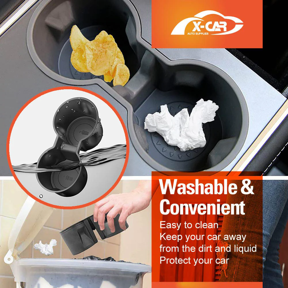 Centre Console Organiser Tray for Tesla Model 3 Highland 2023-Onwards Armrest Storage Box Cup Holder - Image 23