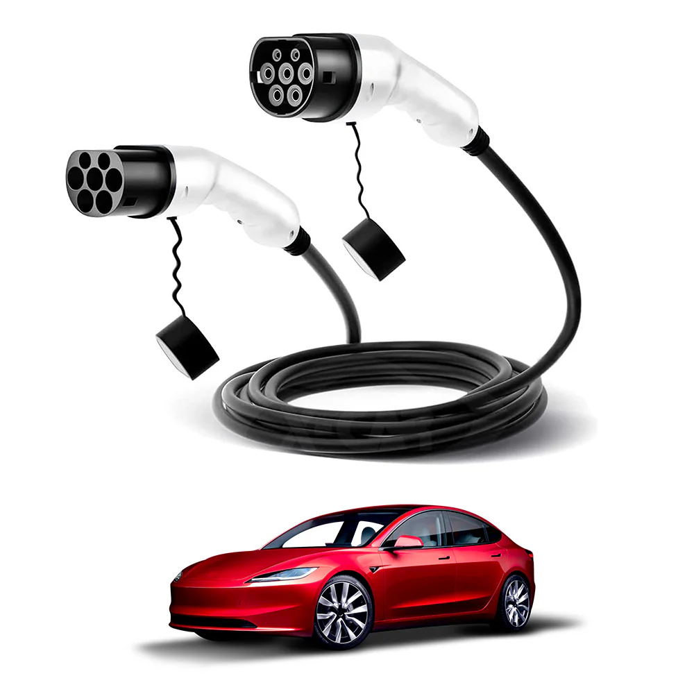 Tesla Model 3 Highland EV Power Charging Cable Type 2 to Type 2 5M 32A