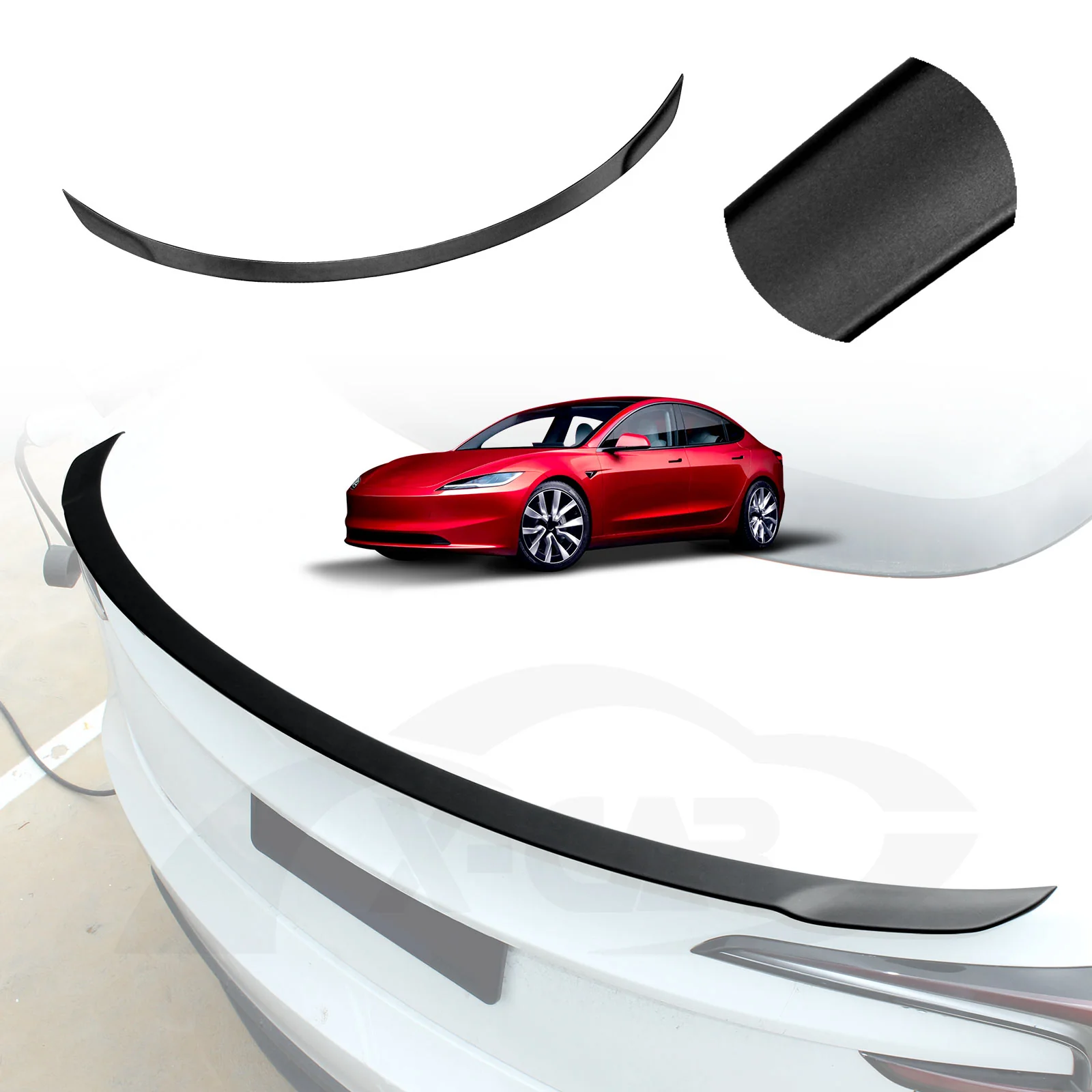 Tesla Model 3 Highland Performance Rear Spoiler Accessories 2023-Onwards - Image 19