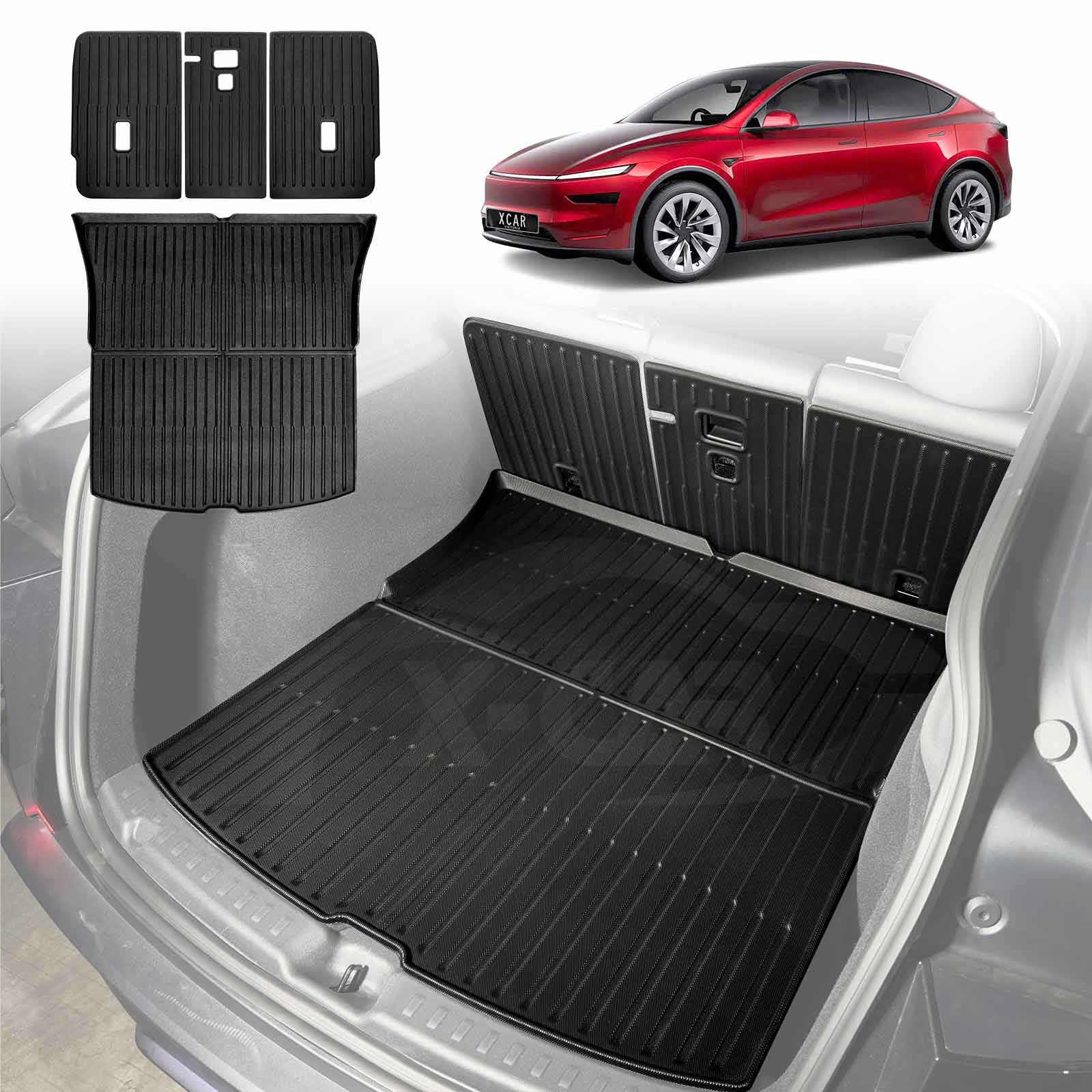 NEW Tesla Model Y Juniper Interior Liners Set 3D All-Weather Cargo Mats 2025-Onwards - Image 37